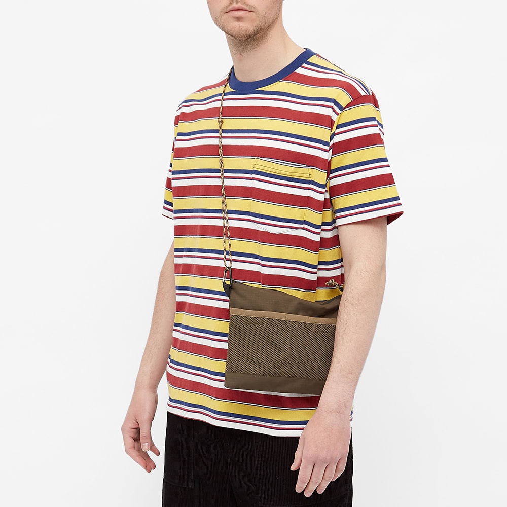 Beams Plus Multi Stripe Pocket Tee - 3