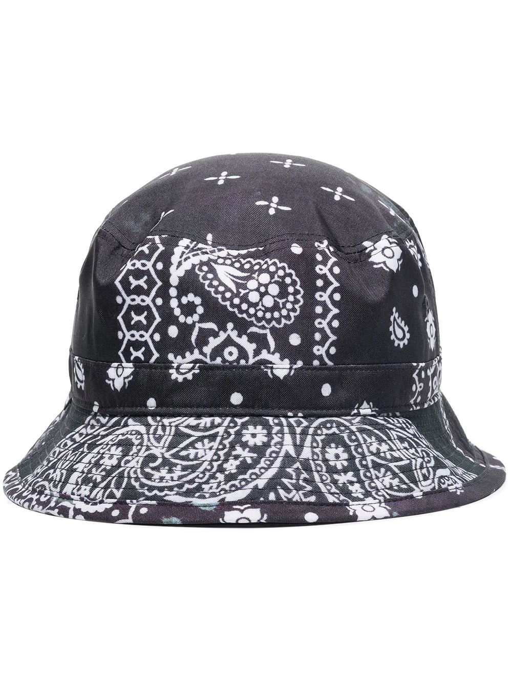 bandana-print bucket hat - 1