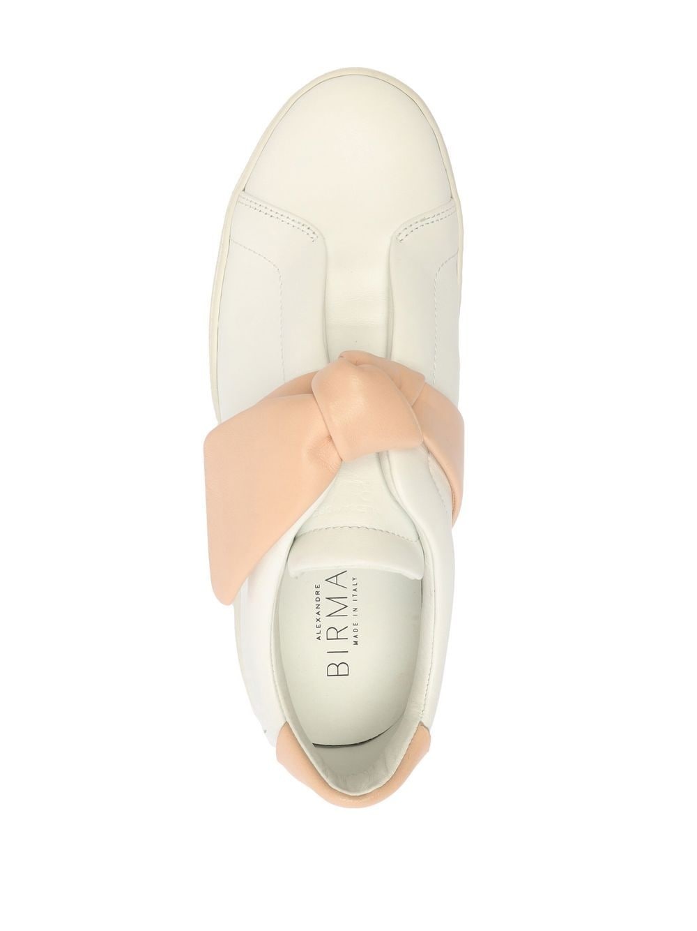 bow-detail low-top sneakers - 4