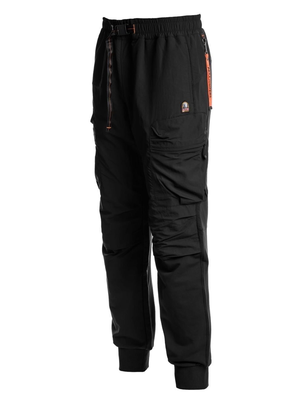 slide-buckle track pants - 3