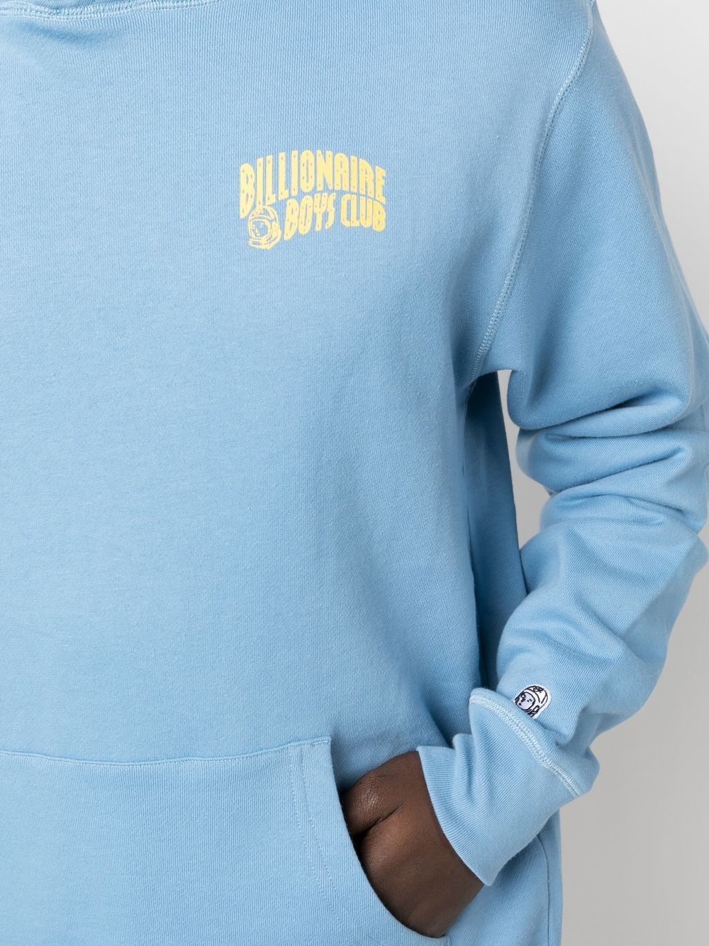 logo-print pullover hoodie - 5