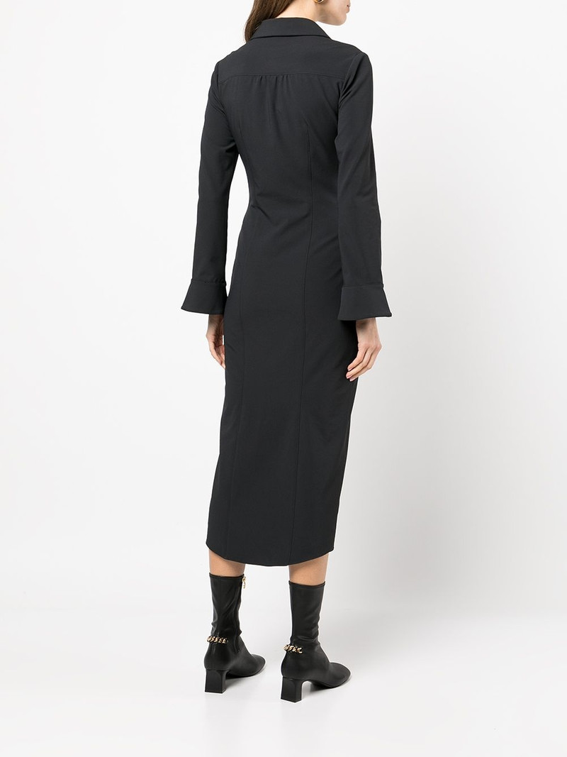 Mckenna twist midi shirt dress 4