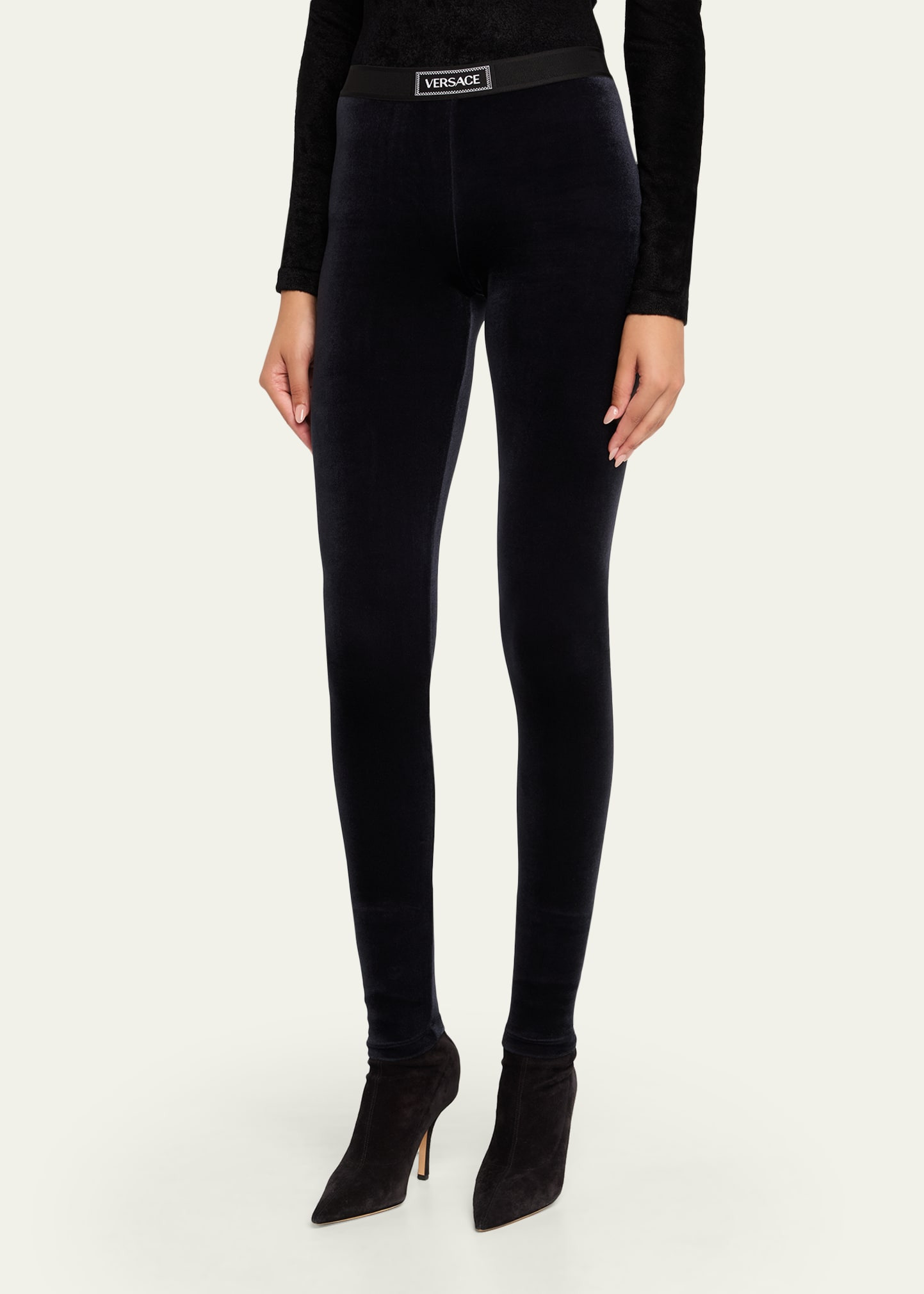Bistretch Velvet Leggings - 4