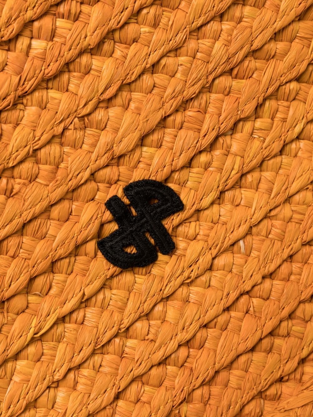 JP raffia tote bag - 4