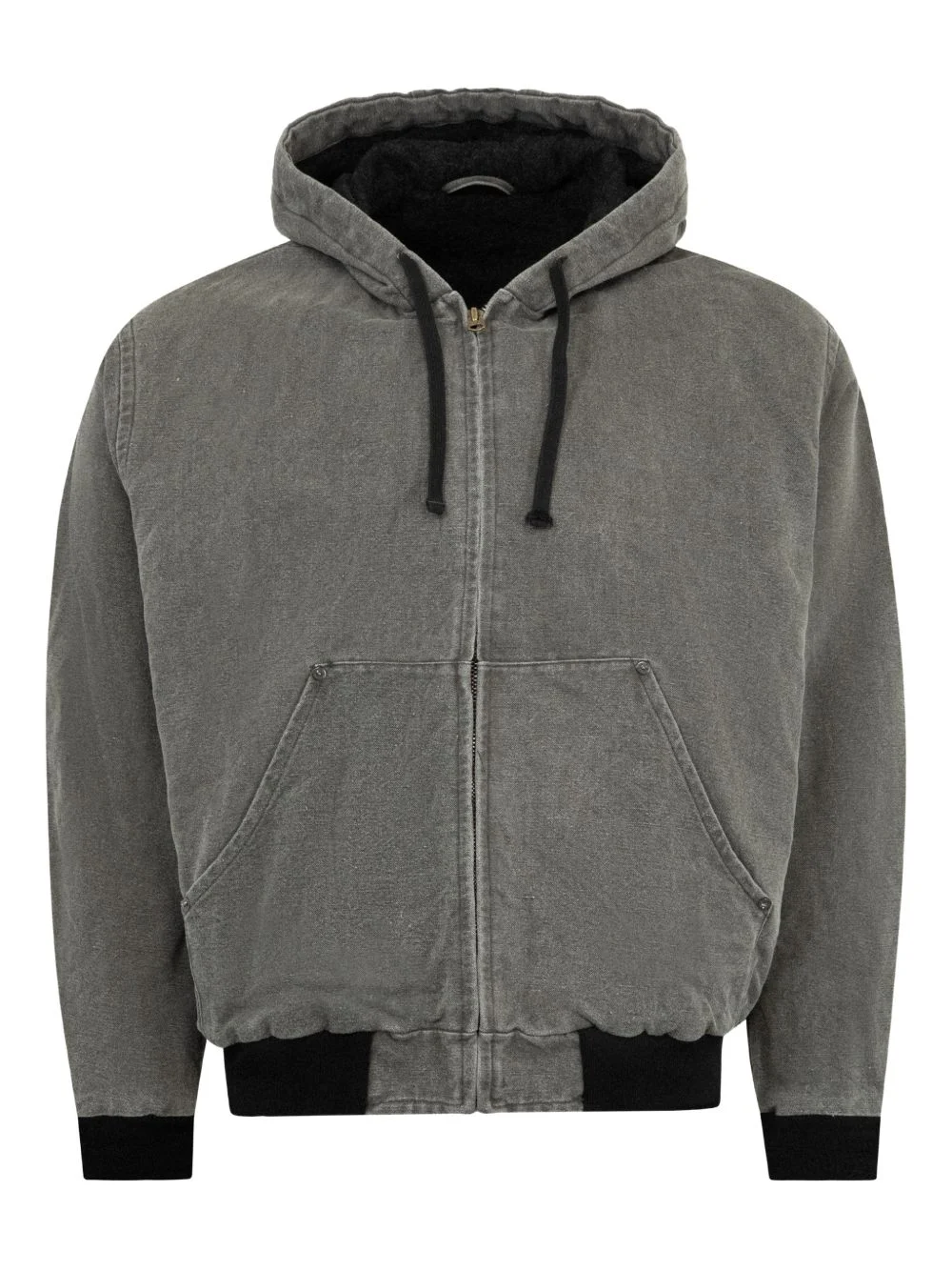 hooded zip jacket - 1