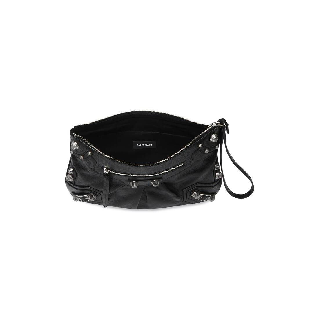 Women's Le Cagole Large Pouch in Black - 5