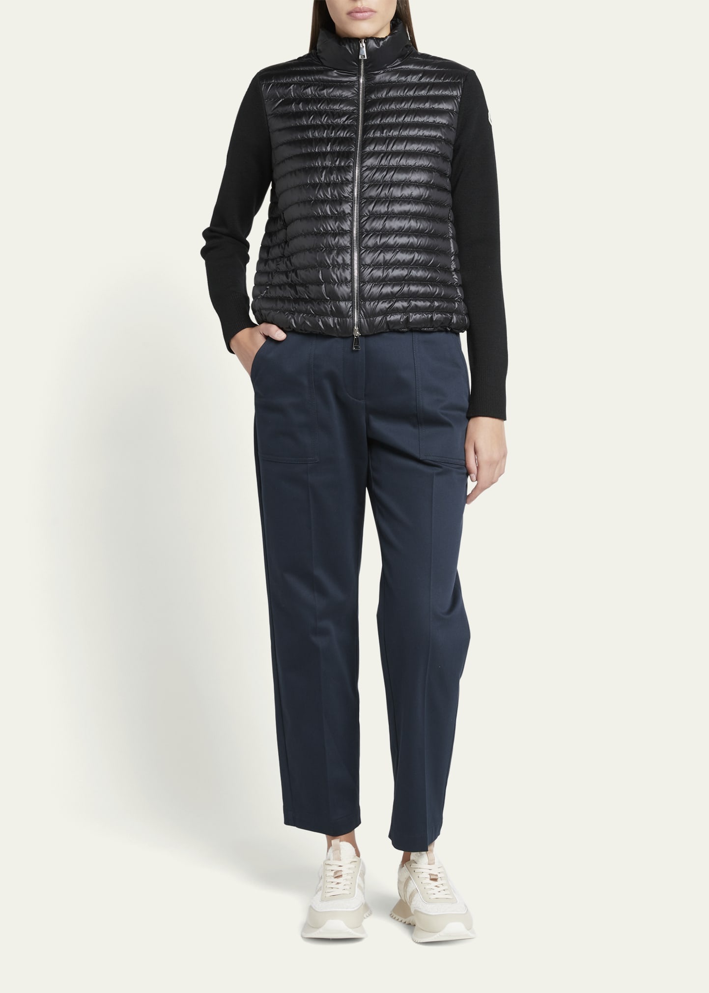 Hybrid Puffer Cardigan - 2