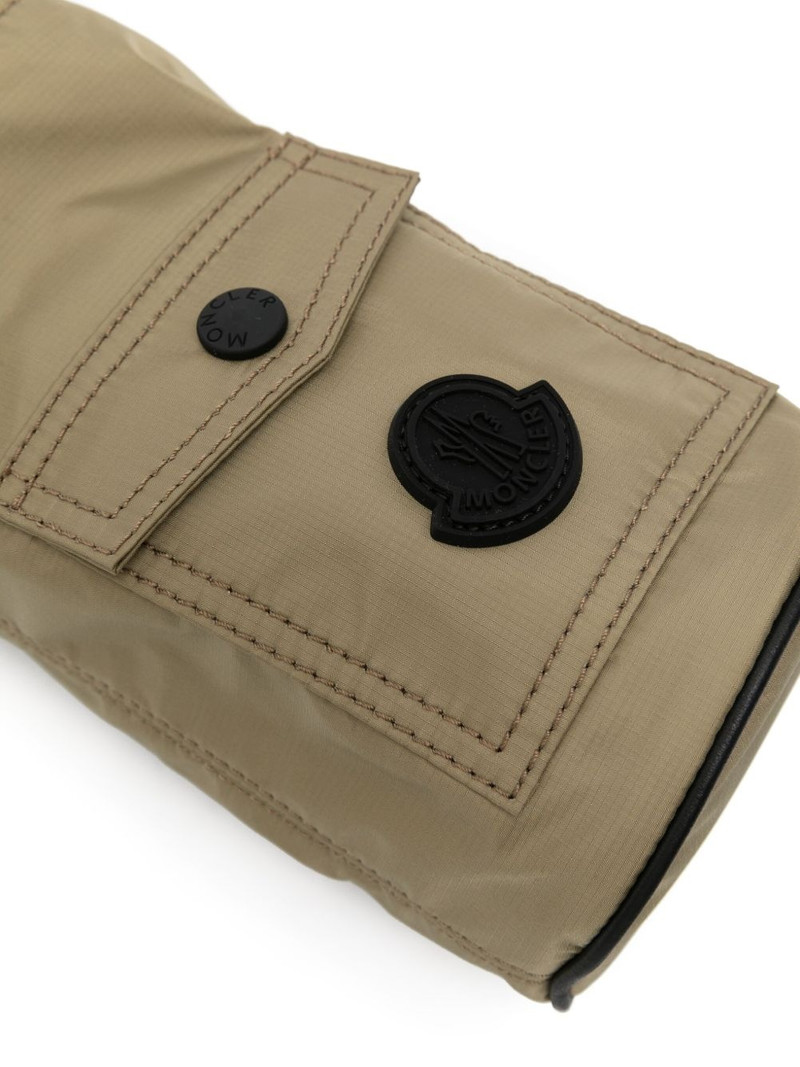 logo-patch mini bucket bag 4