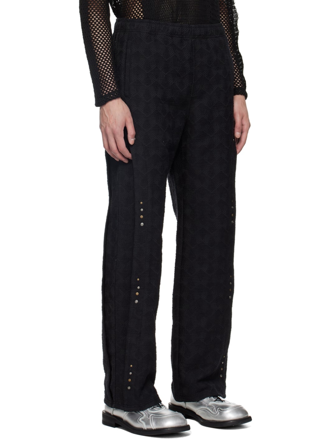 Black Wave Sweatpants - 2