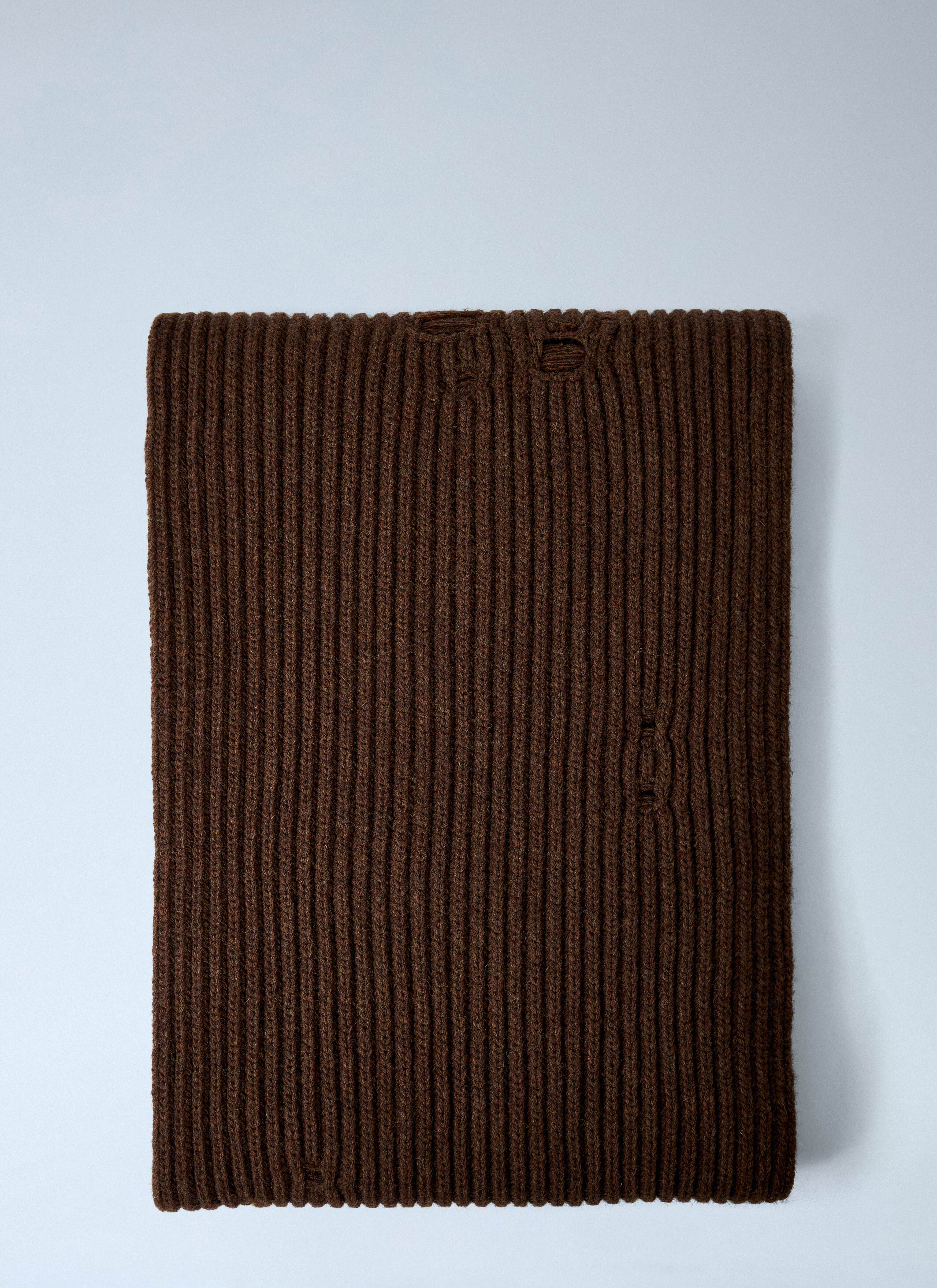 Distressed Wool-Blend Scarf - 4