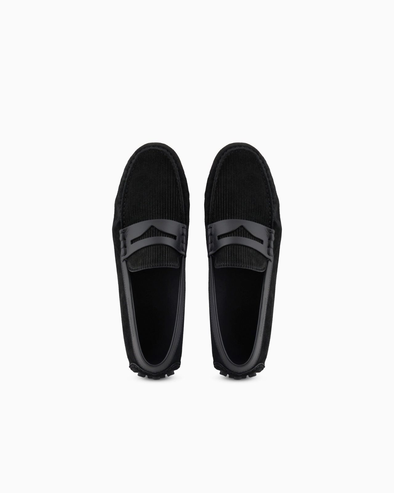 MULTI-STRIPED SUEDE DRIVING LOAFERS - 3