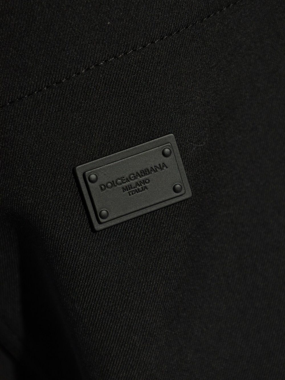 logo-plaque cargo trousers - 5