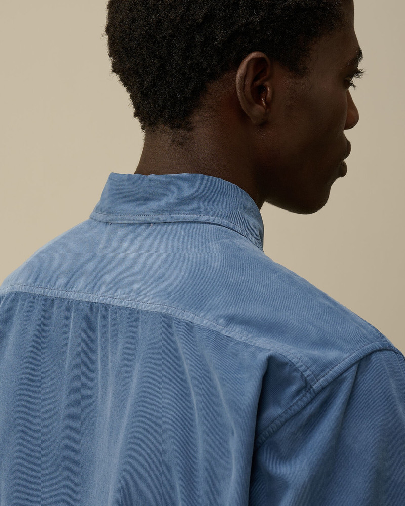 Corduroy Single Pocket Shirt 5