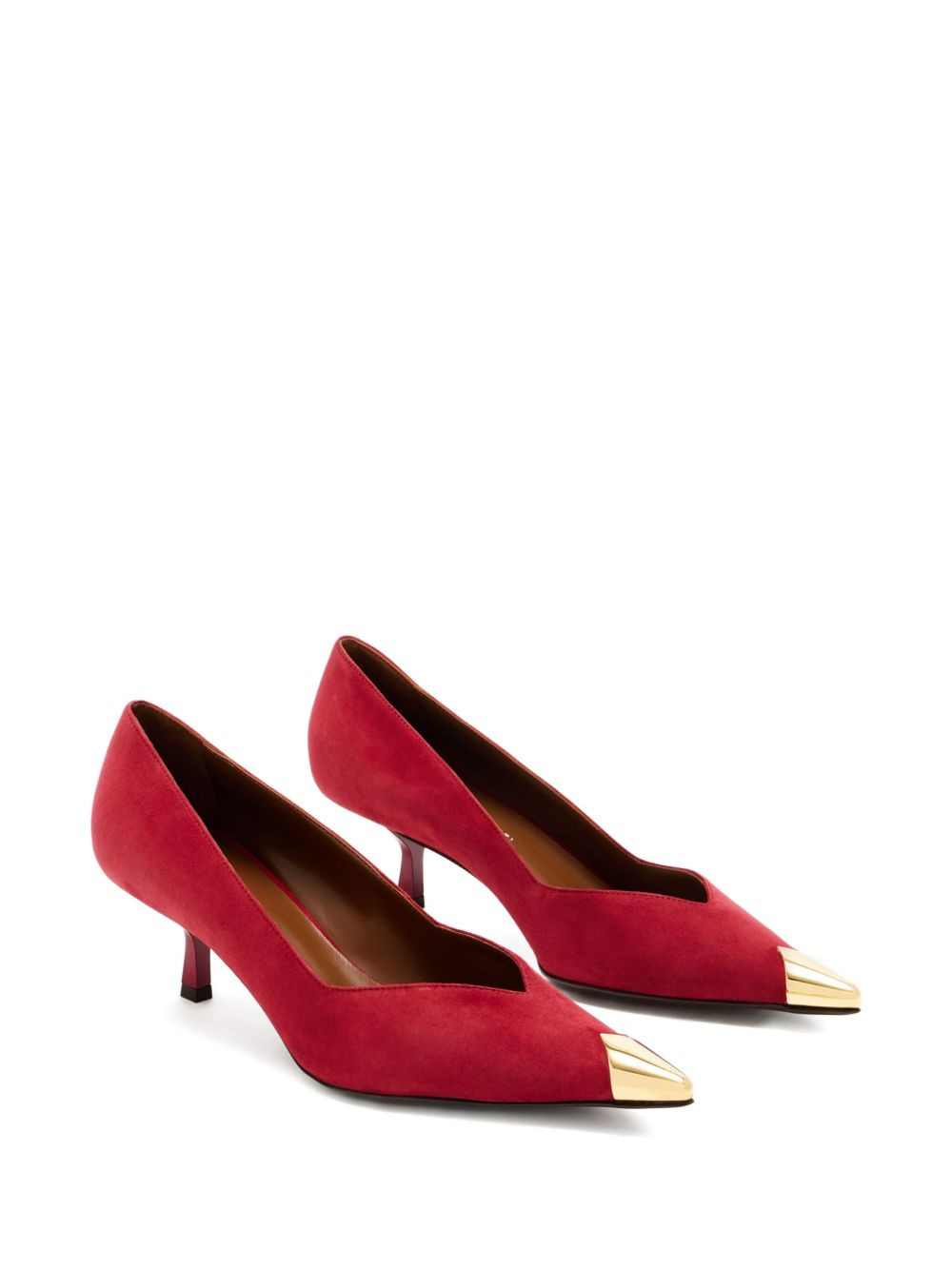 40mm Melaine suede pumps - 2