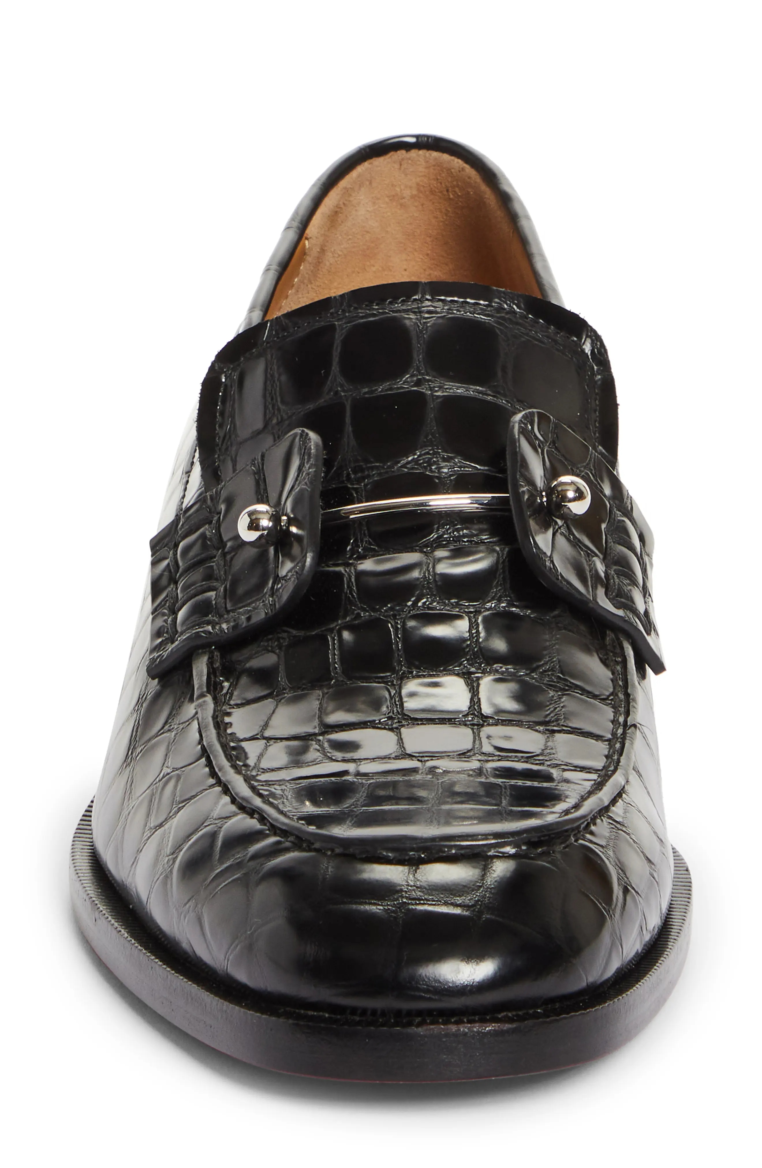 Chambelimoc Ali Croc Embossed Loafer - 4