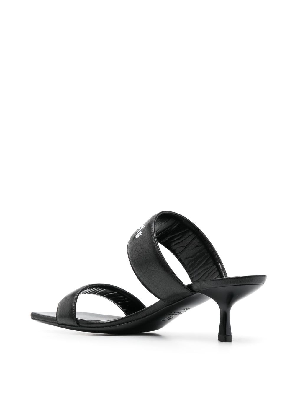 45mm logo band leather mules - 3