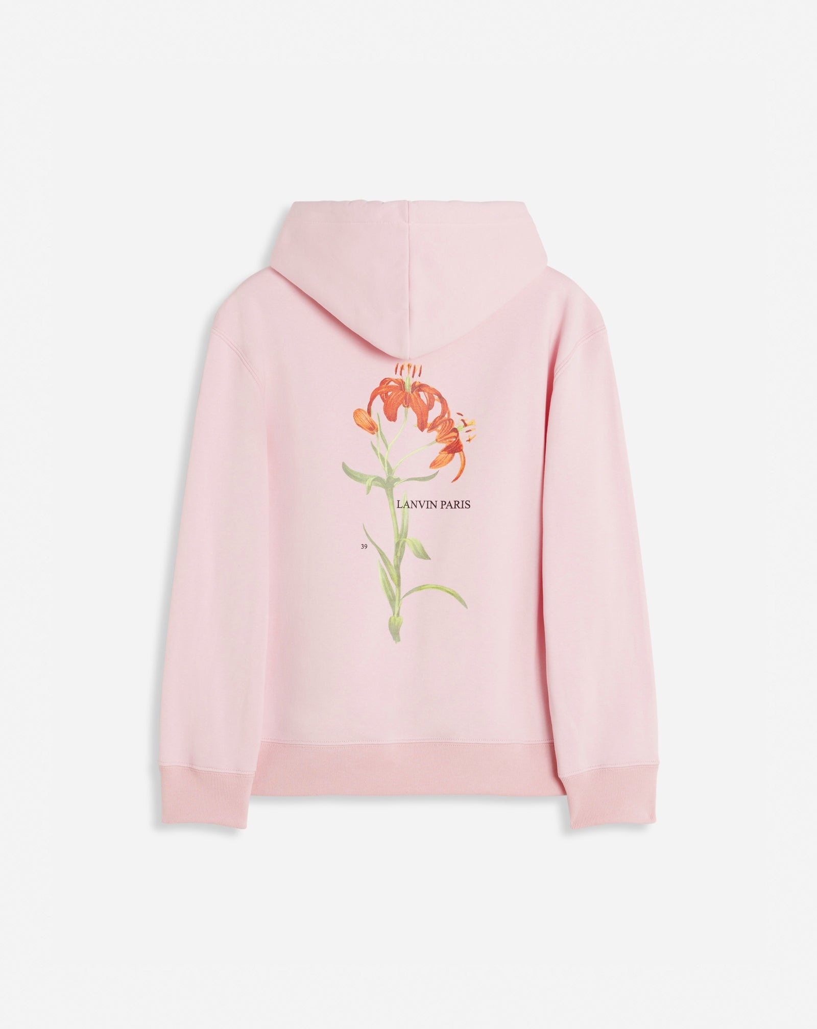 CLASSIC FIT PRINTED HOODY IN COTTON FLEECE - 2