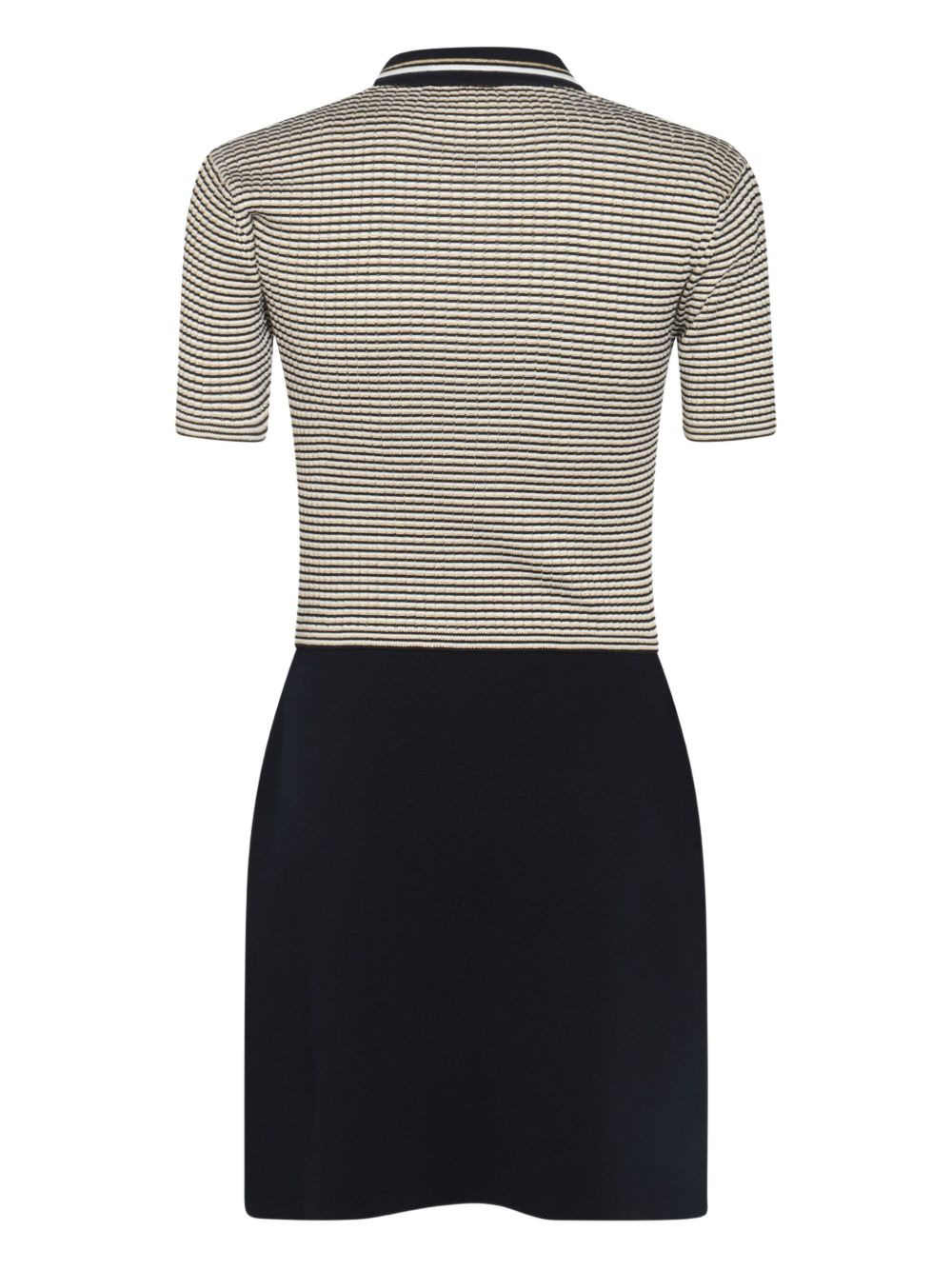 striped polo mini-dress - 2