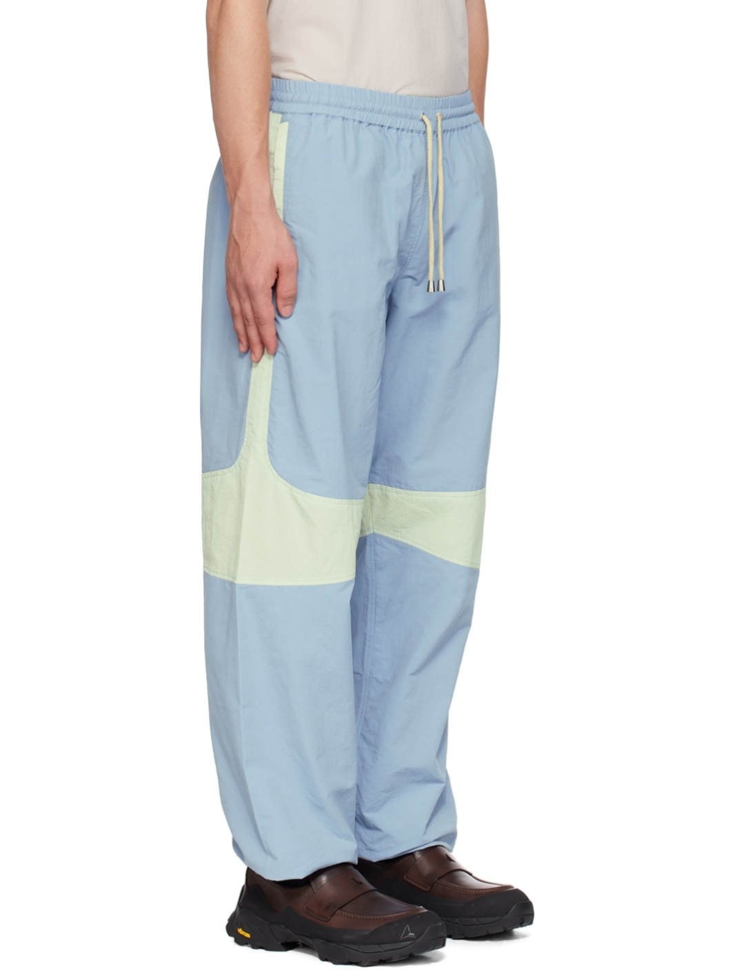 Indigo Drawstring Track Pants - 2