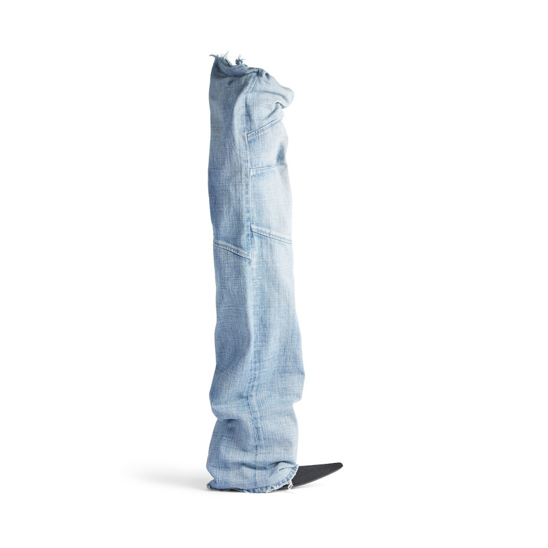 Women's New Flex 90mm Over-the-knee Boot in Black/sky Blue - 1