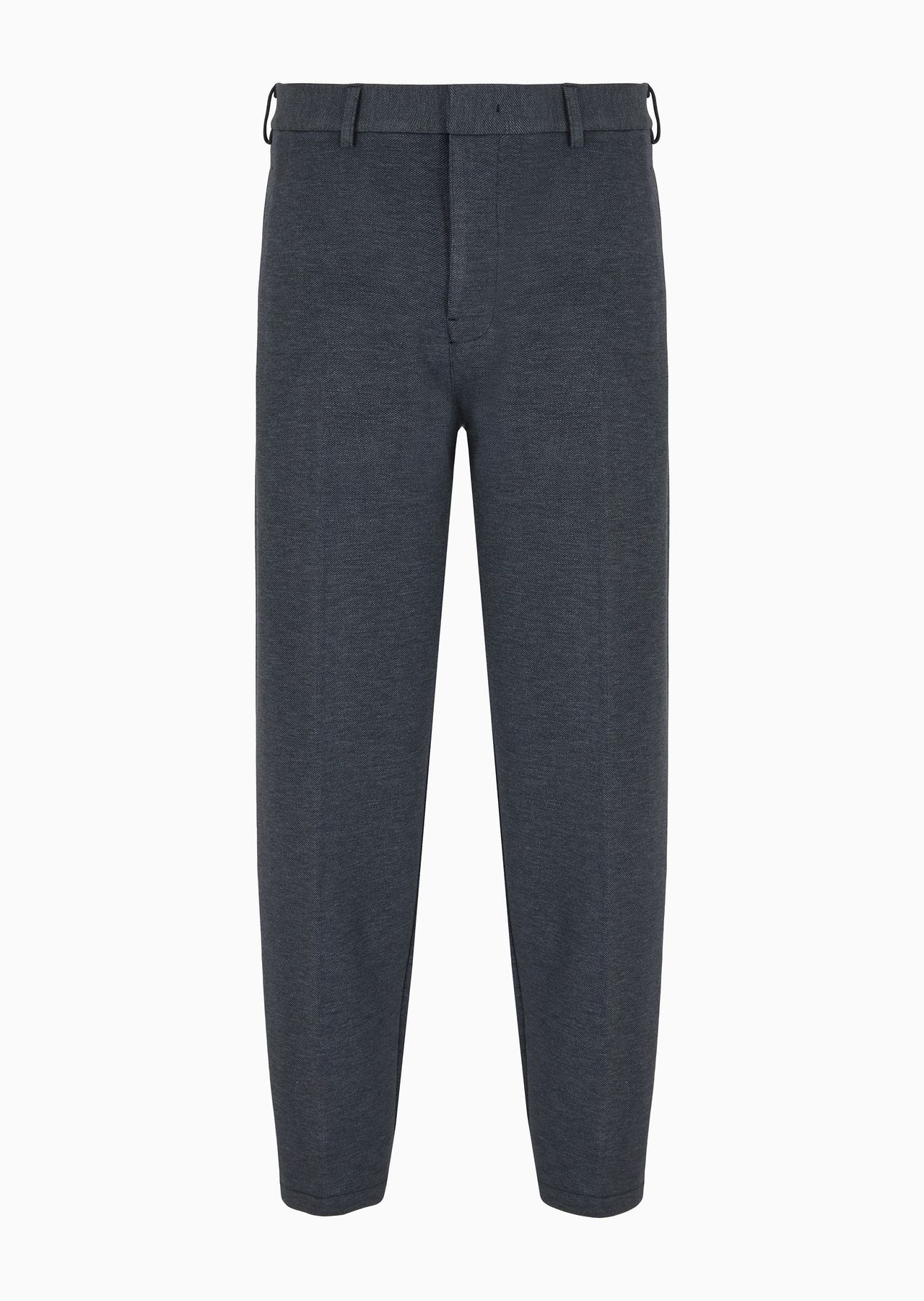 Tapered trousers in technical jersey - 1