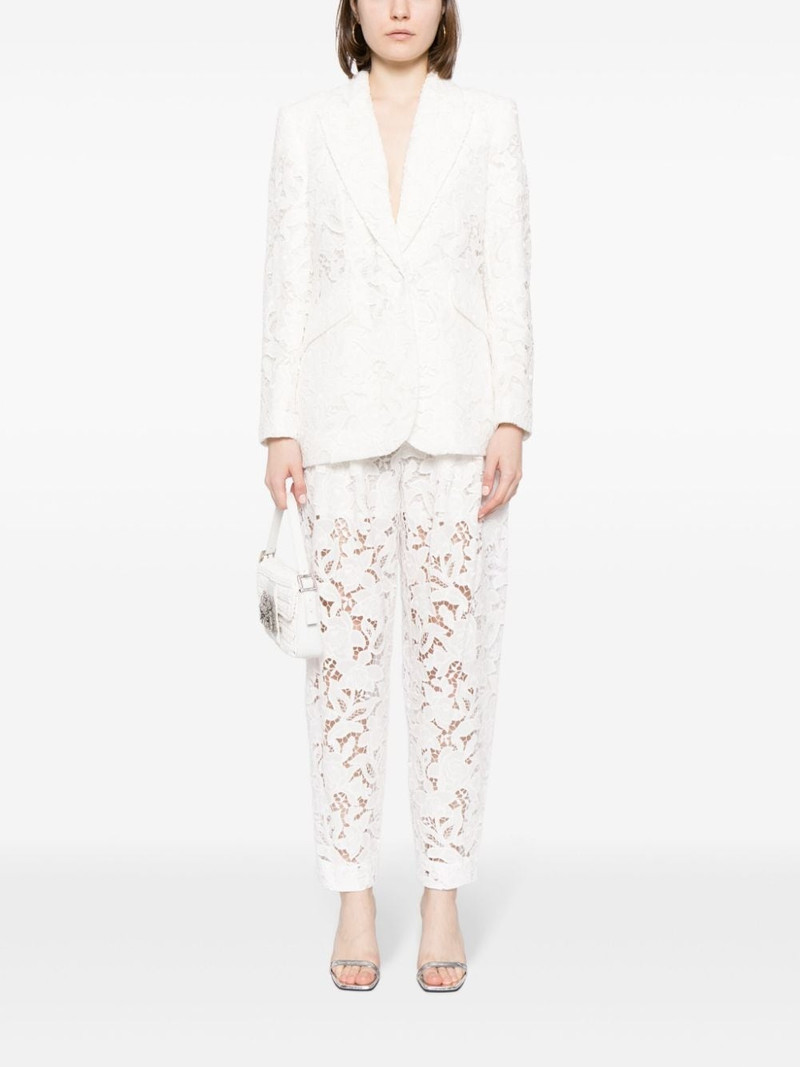 Zimmermann Natura lace tapered trousers outlook