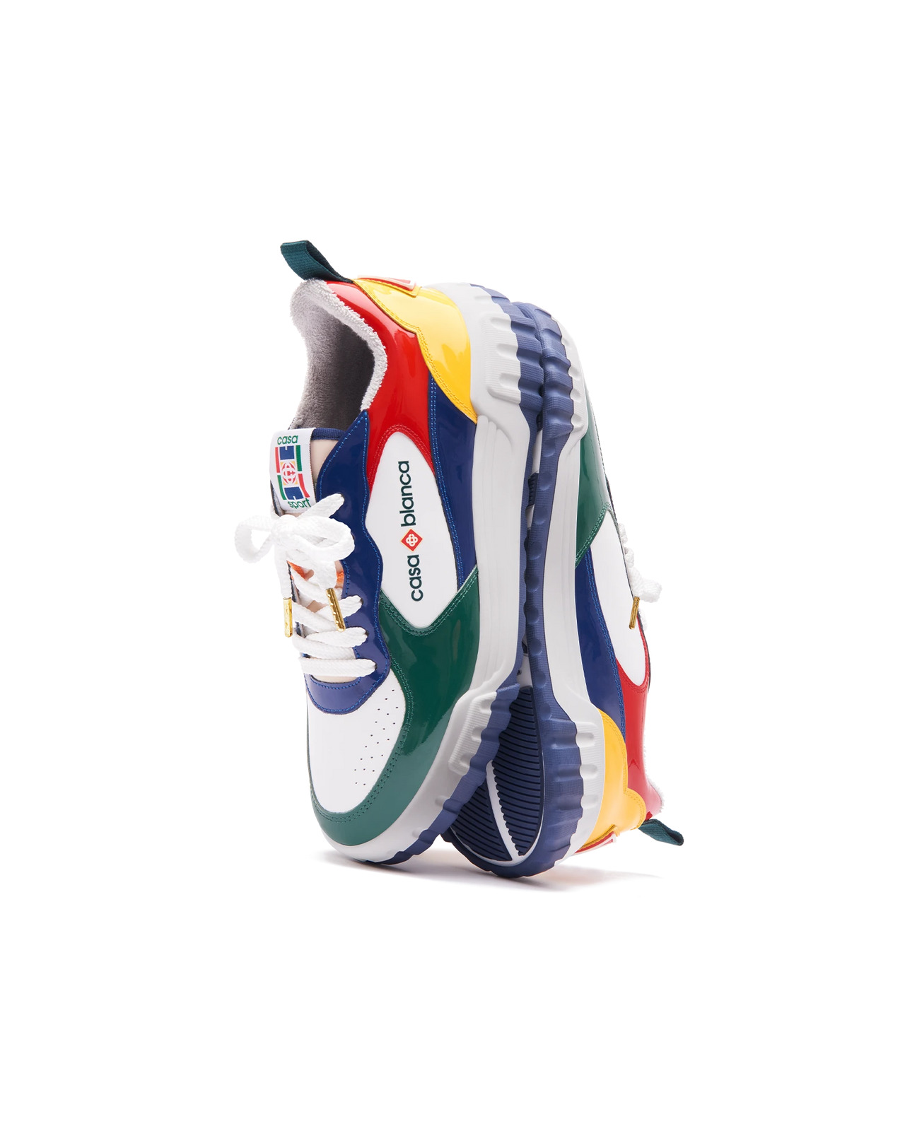 Womens Court Multicolour Sneakers | Casablanca Paris - 8