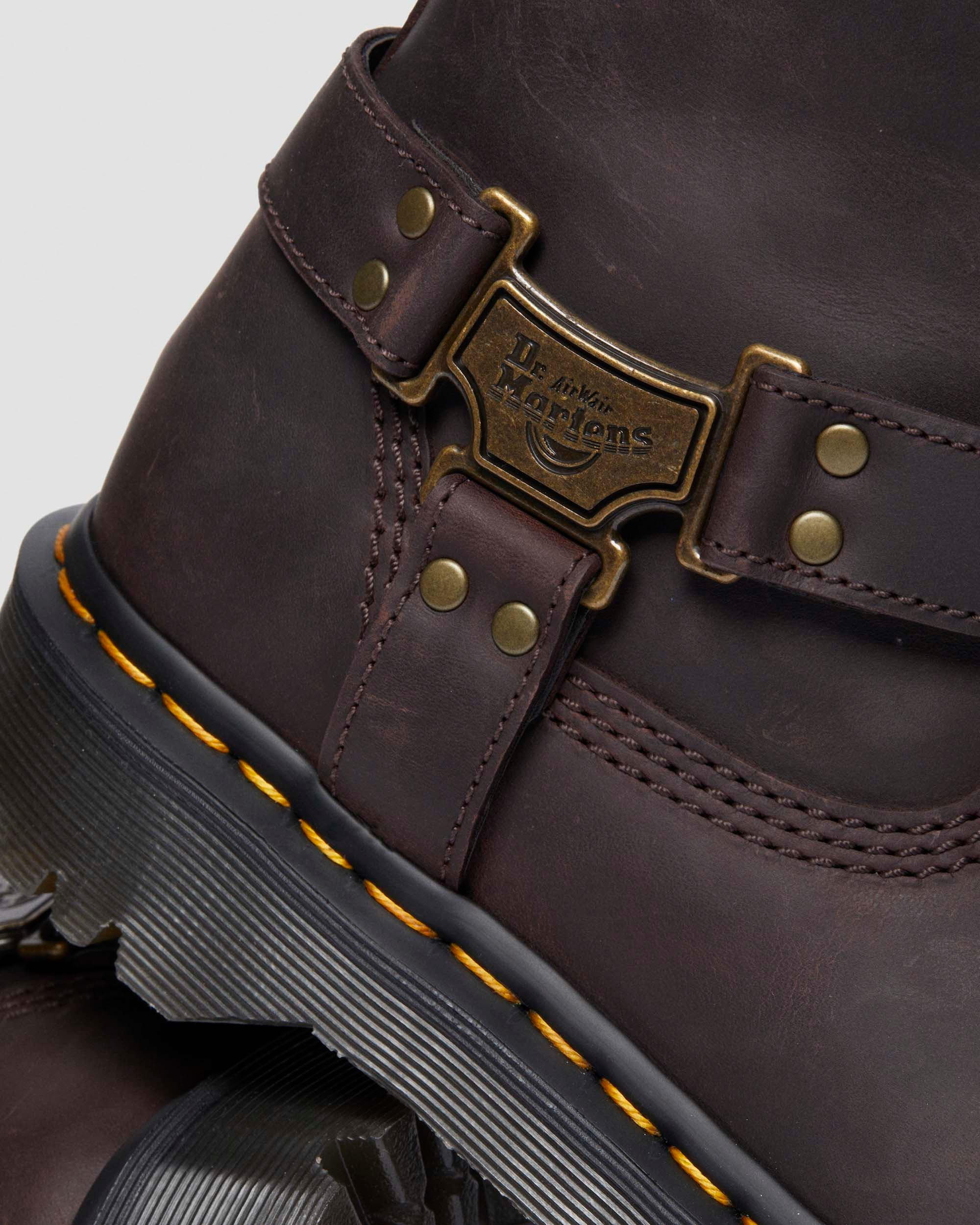 Anistone Hi Leather Biker Boots - 7