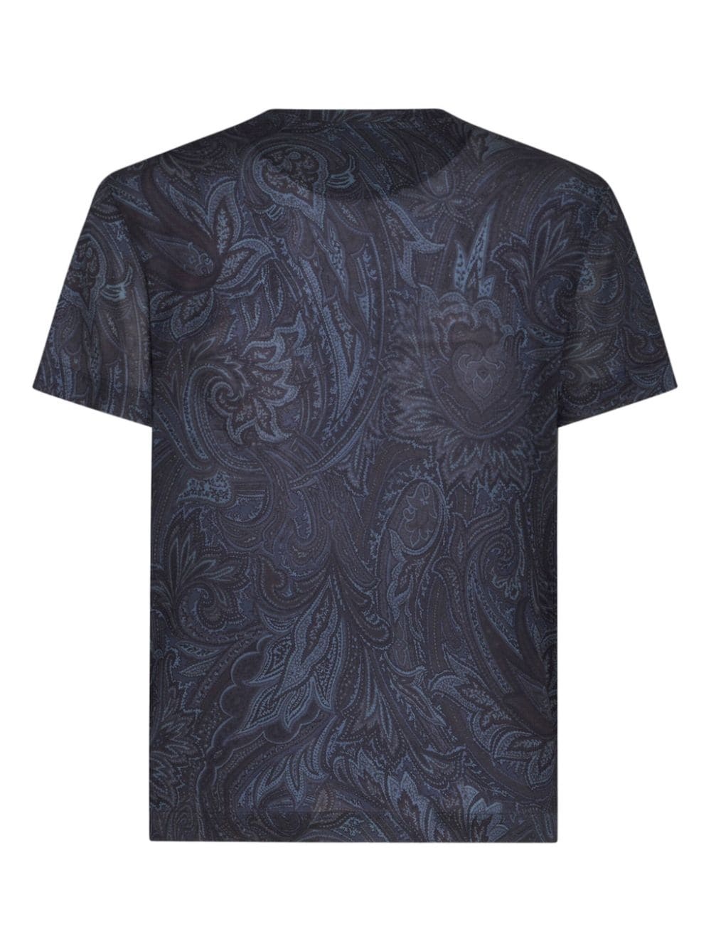 paisley-print short-sleeve T-shirt - 6