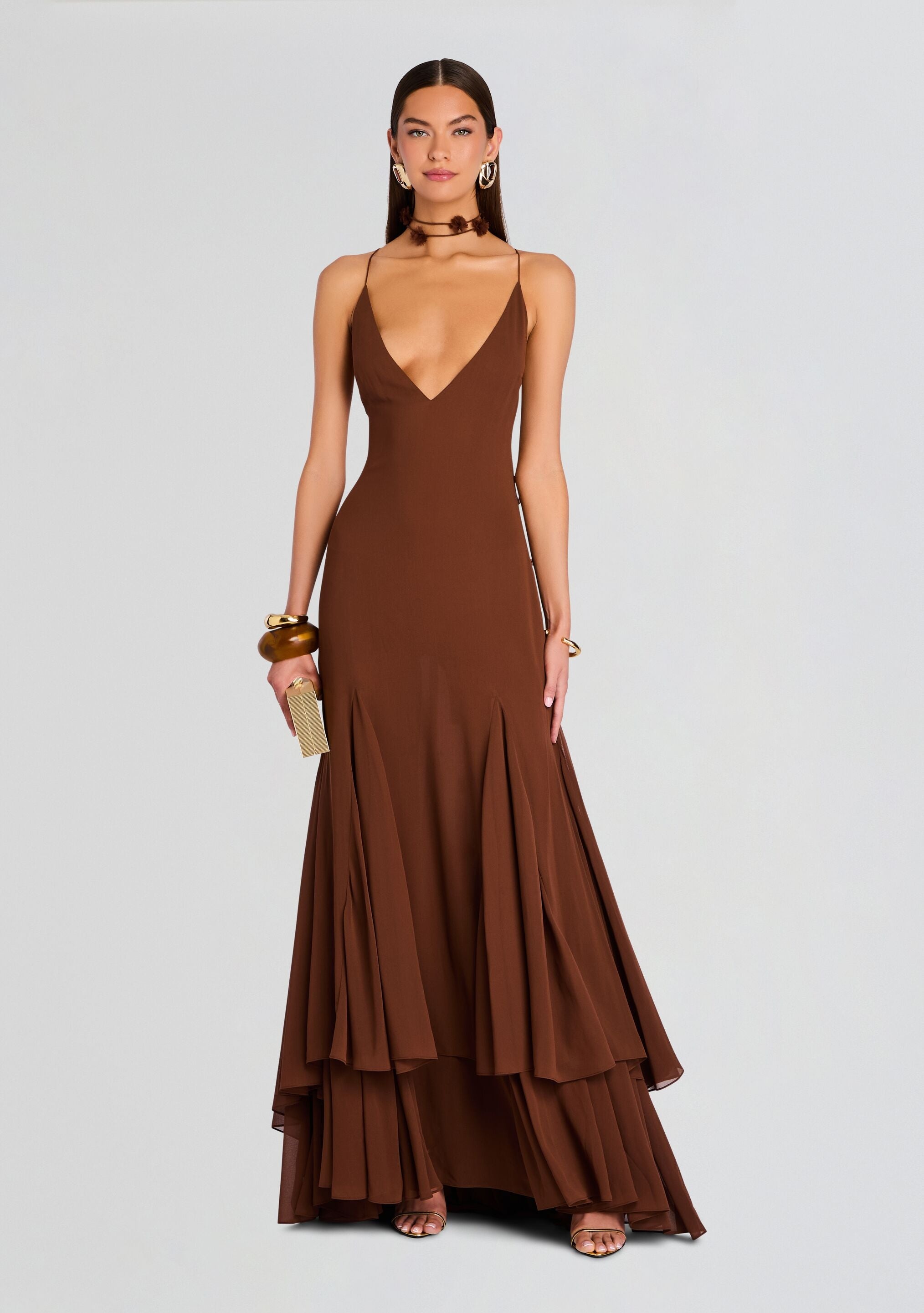 DEENA CHIFFON DRESS - 3