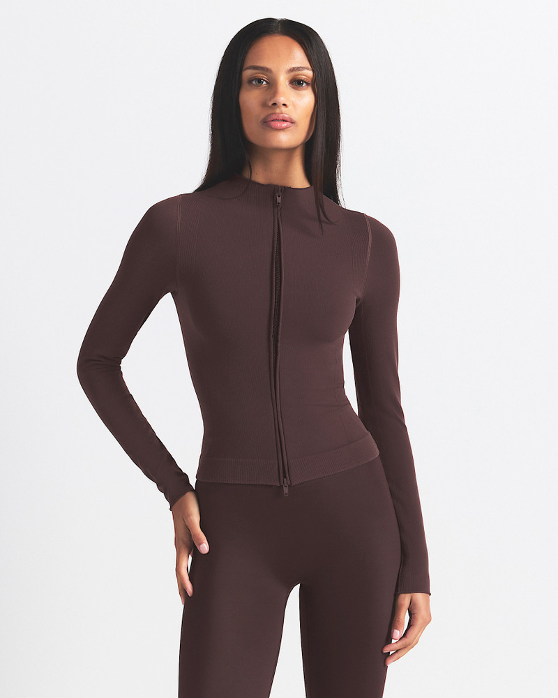 NikeSKIMS Vintage Seamless Women's Full-Zip Jacket 1