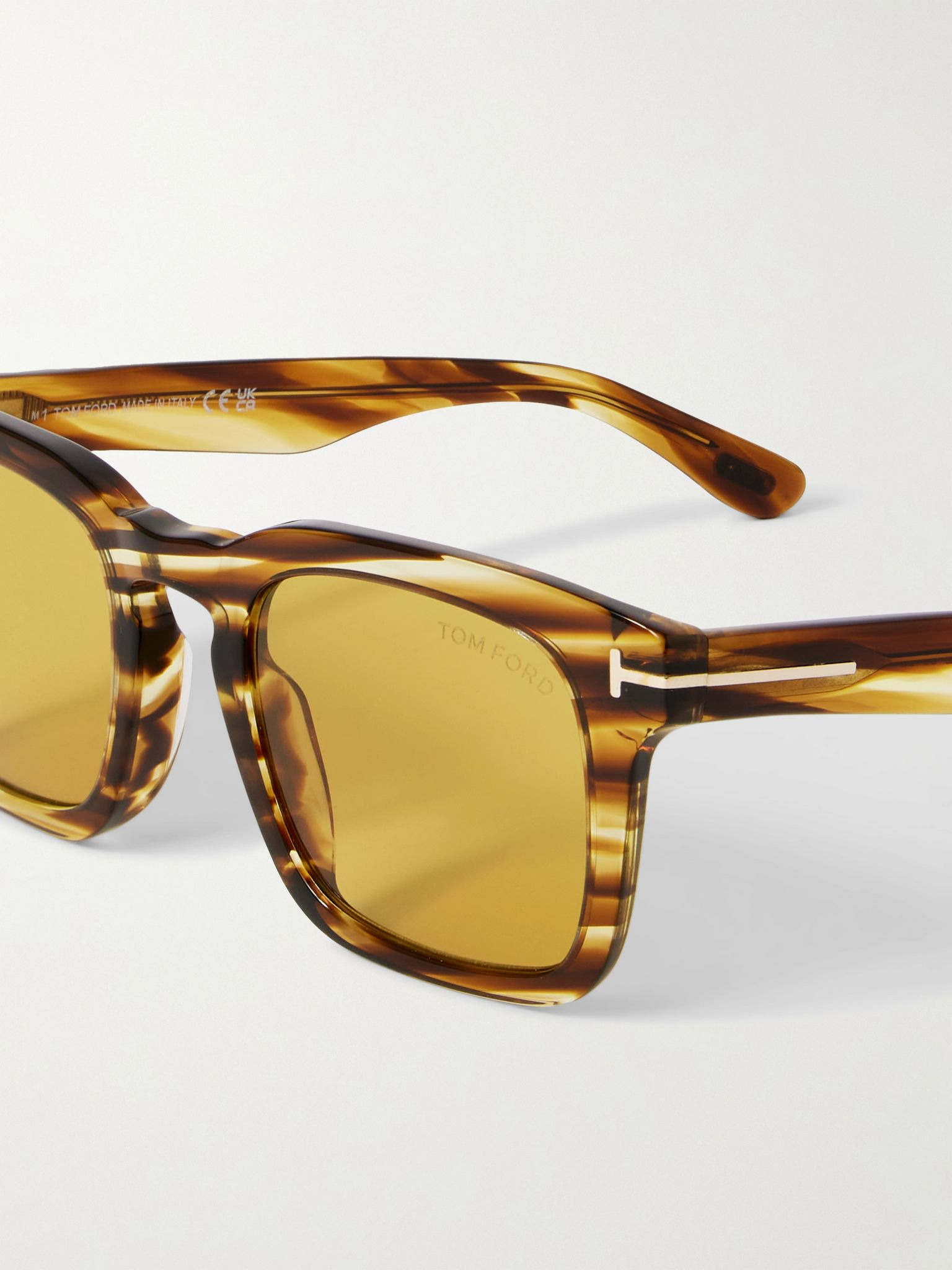 Dax D-Frame Tortoishell Acetate Sunglasses Tortoiseshell - 3