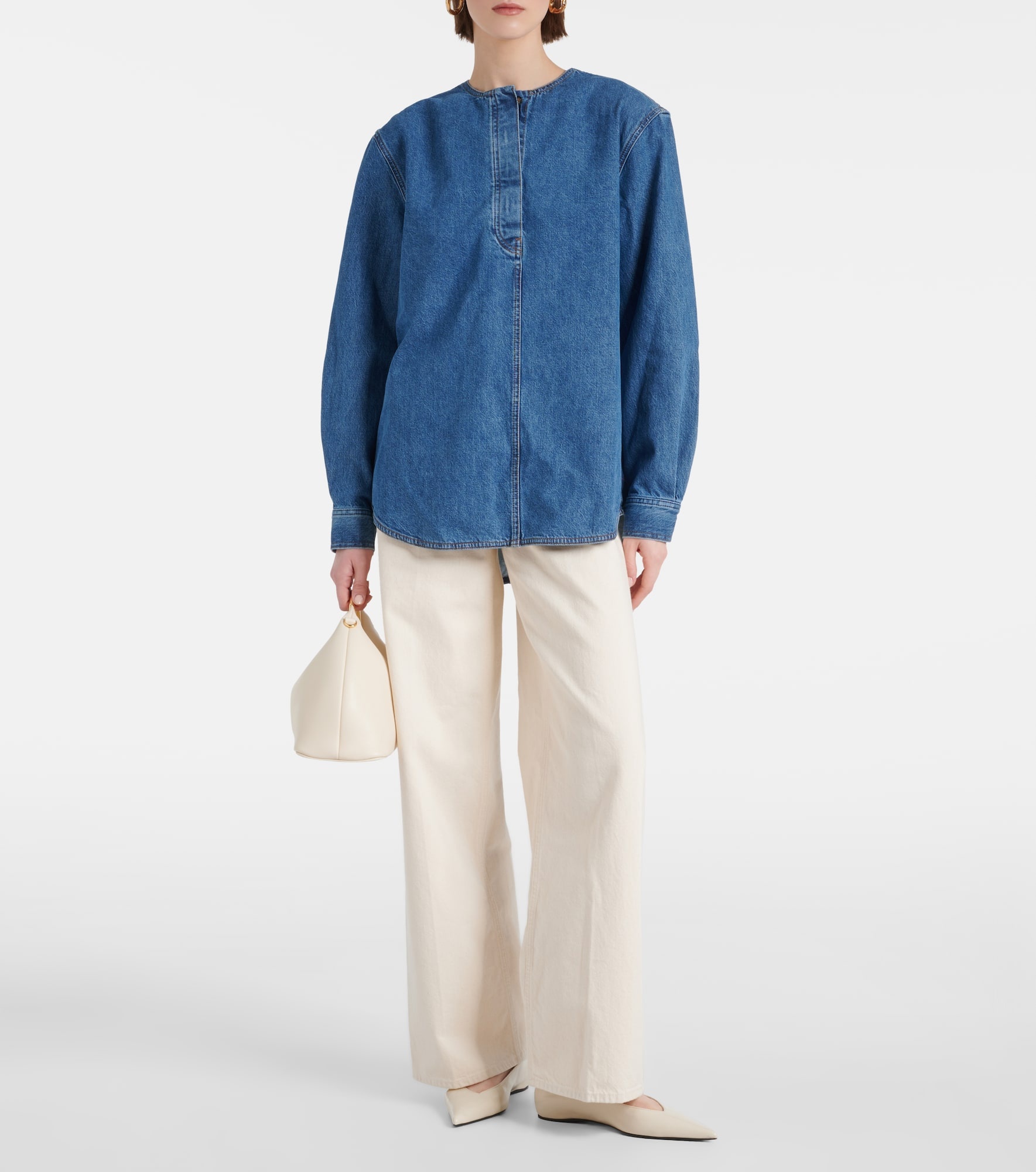 Denim overshirt - 2