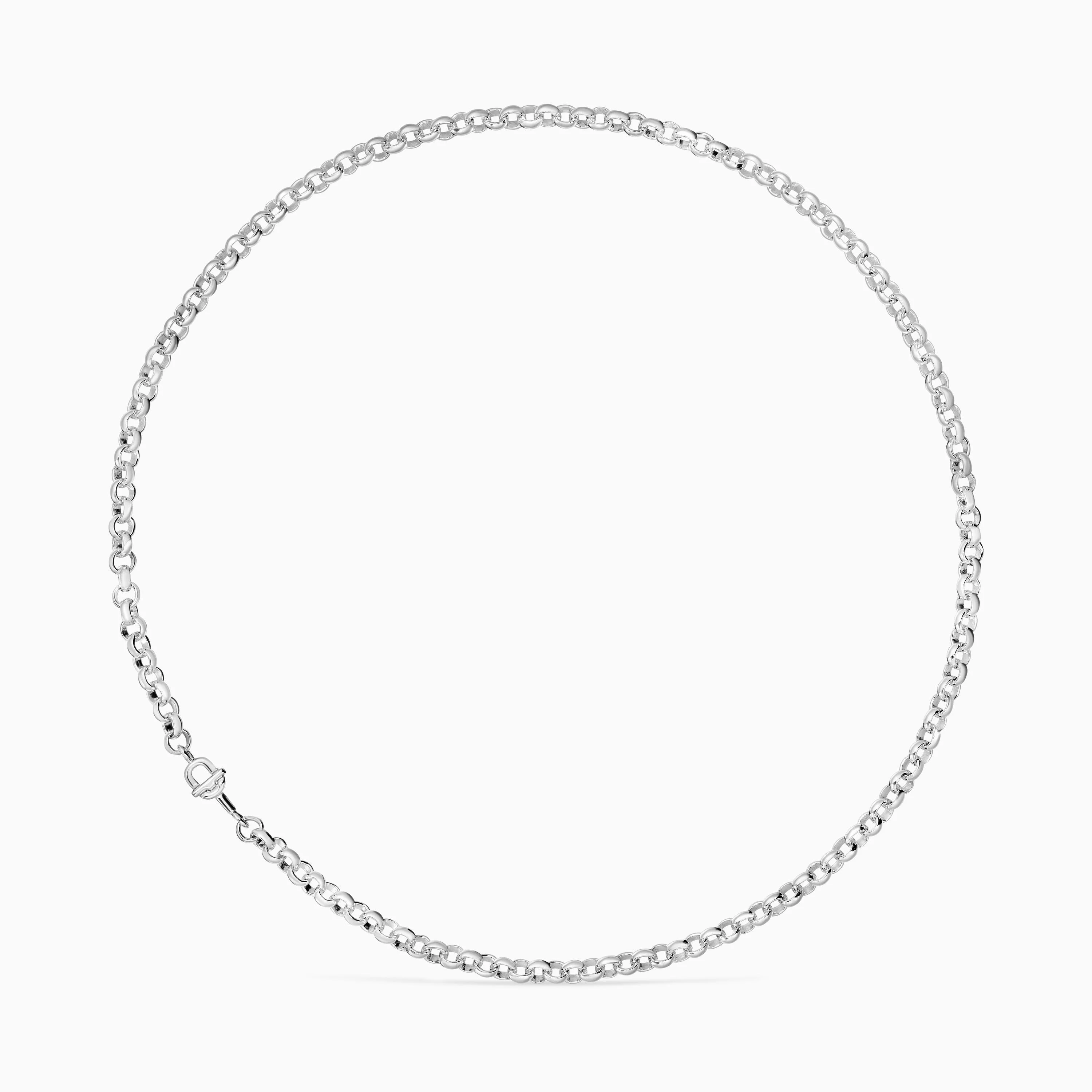 Medium 50 cm silver Necklace TOUS MANIFESTO - 1
