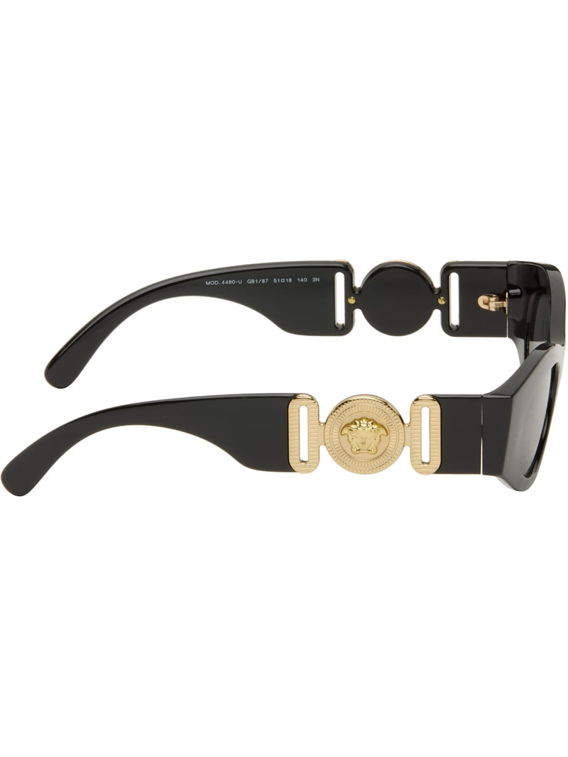 VERSACE Black Medusa Biggie Butterfly Sunglasses outlook