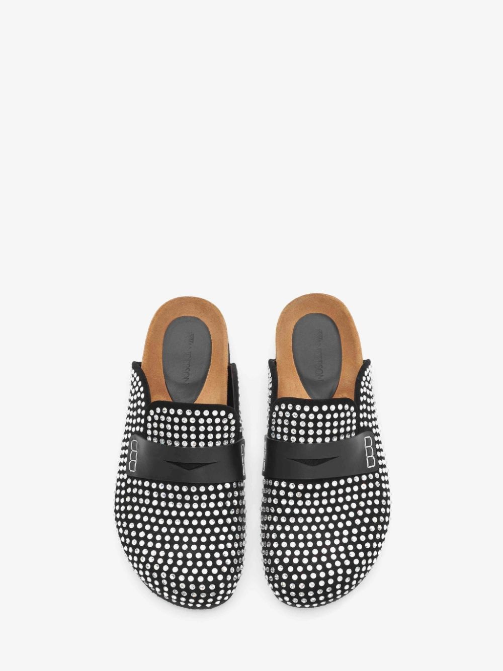 DIAMOND LOAFER MULES - 5