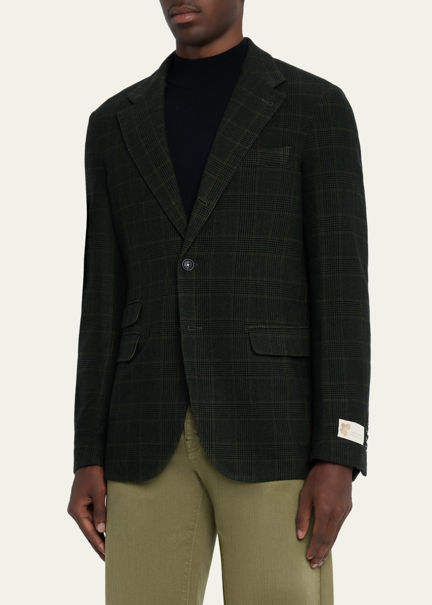 Men's Catch2 Wool Prince of Wales Sport Coat - 4