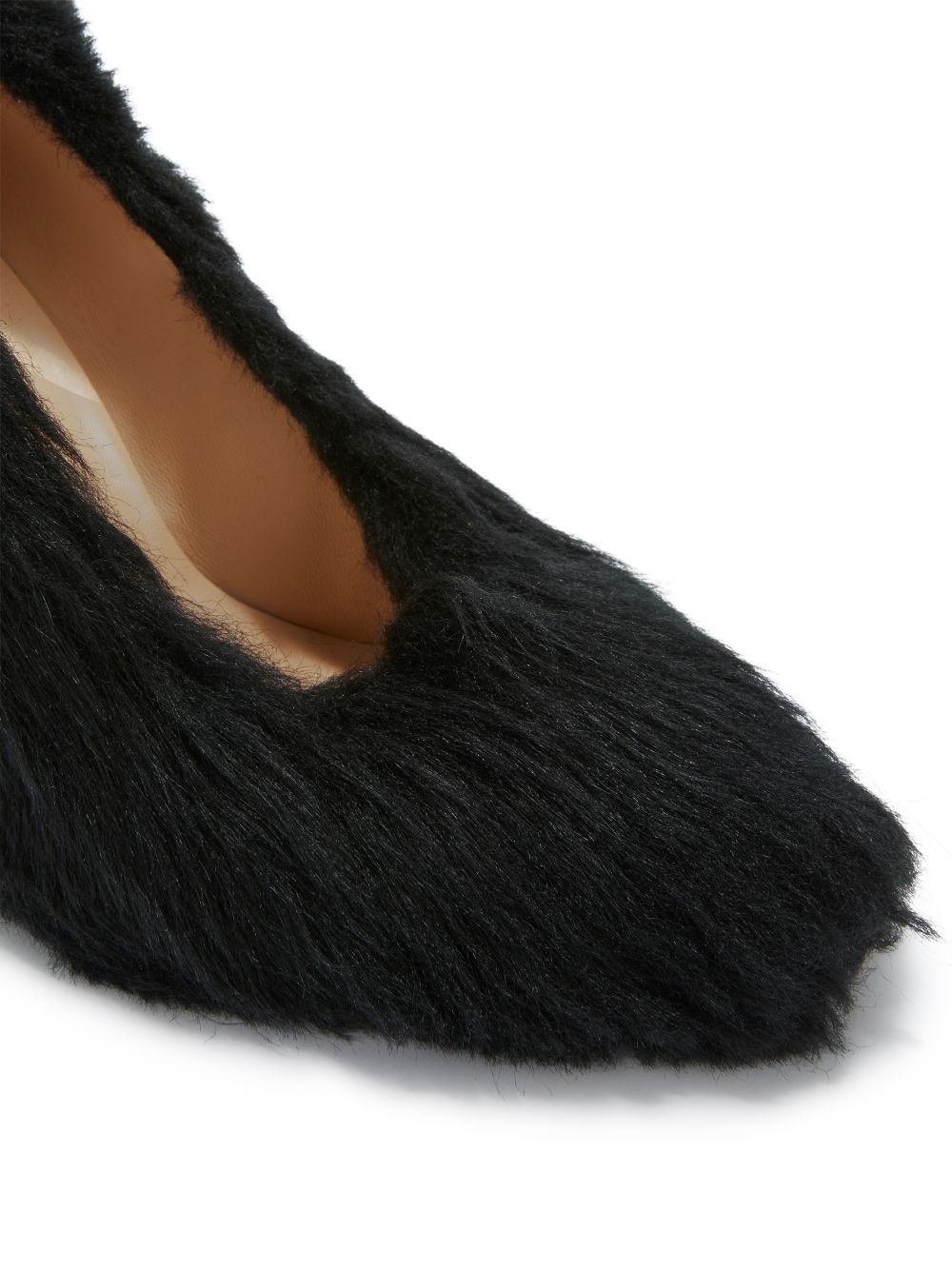 Fur Stiletto Pump - 5