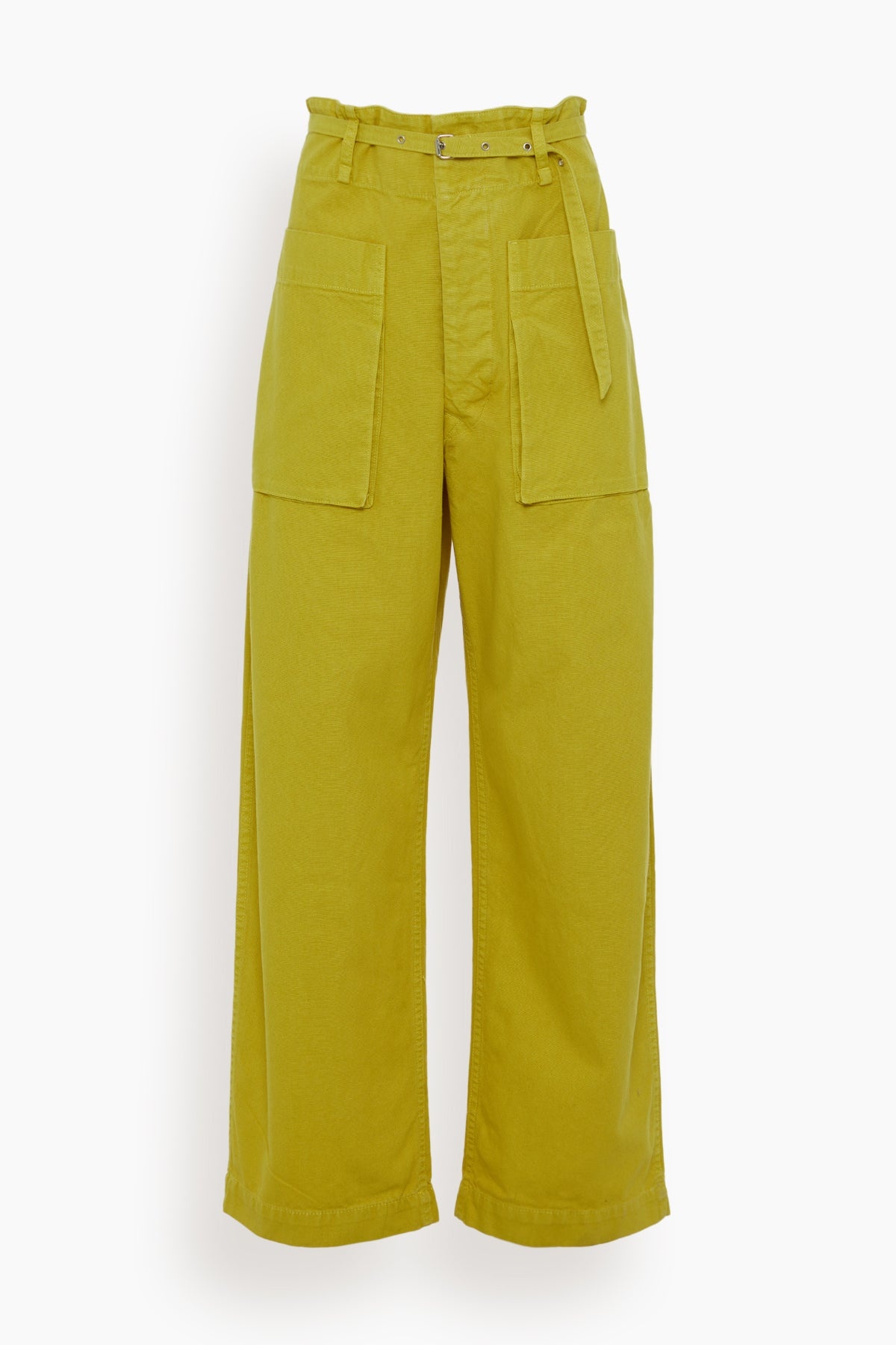 Amson Pant in Citron - 1