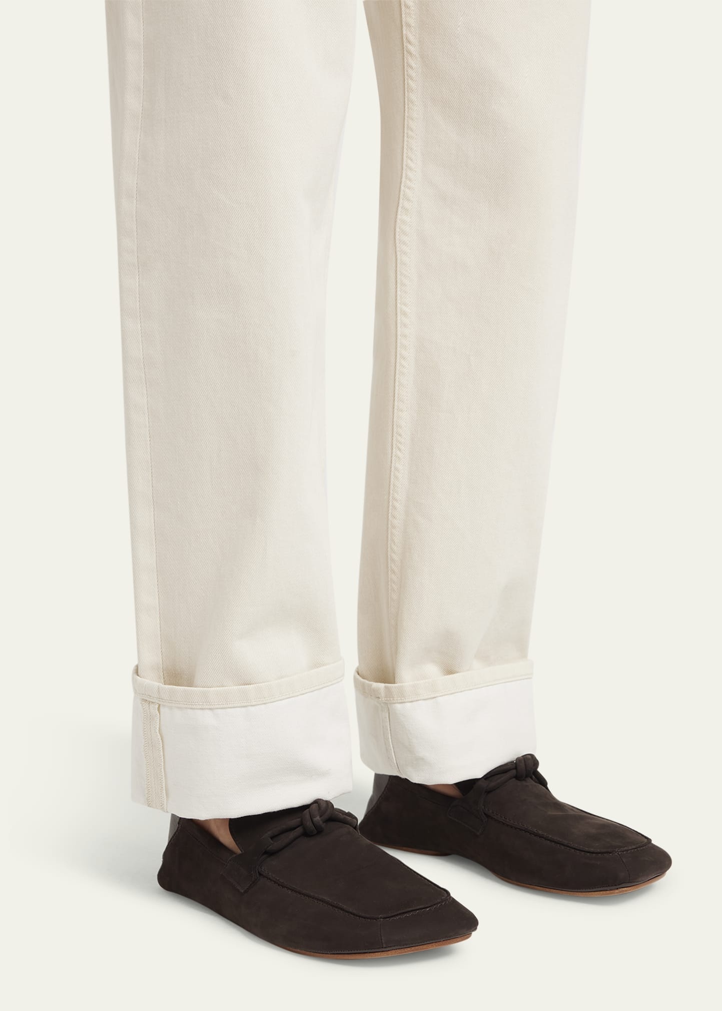 Men's Daddy Nubuck Collapsible-Heel Loafers - 2