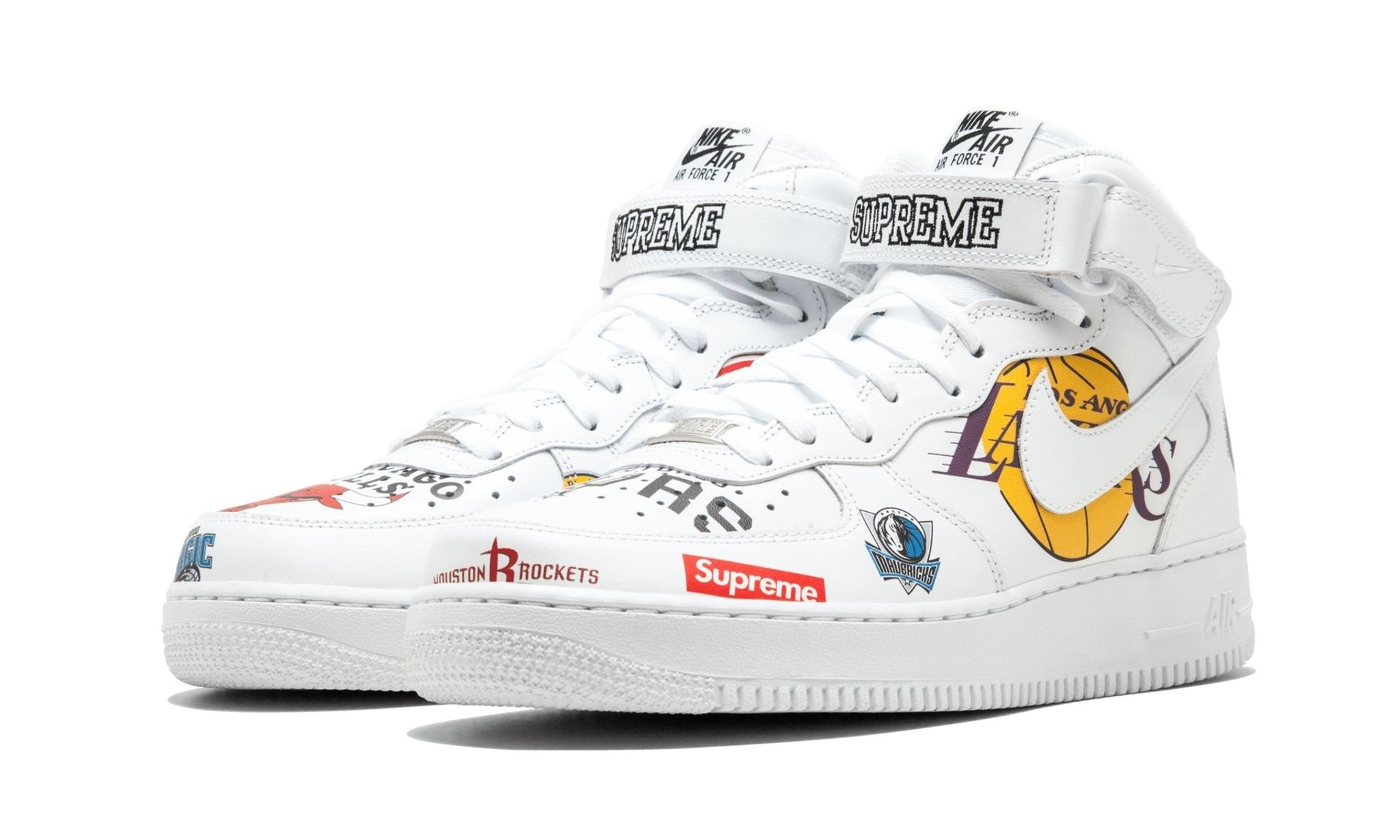 Air Force 1 MID 07 / Supreme "NBA" - 2