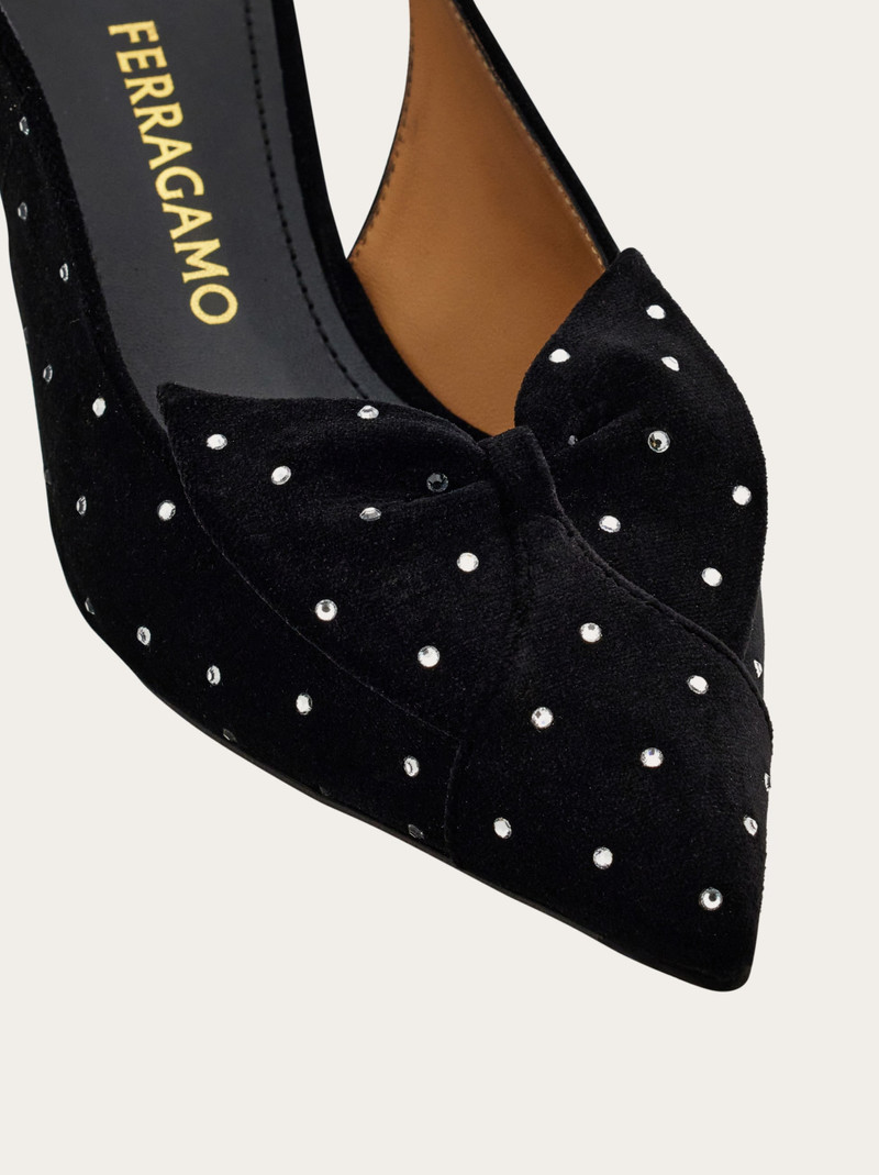 Slingback with bow detail 5