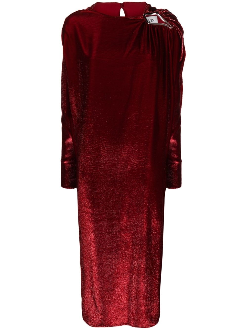 Draped maxi dress, Lanvin