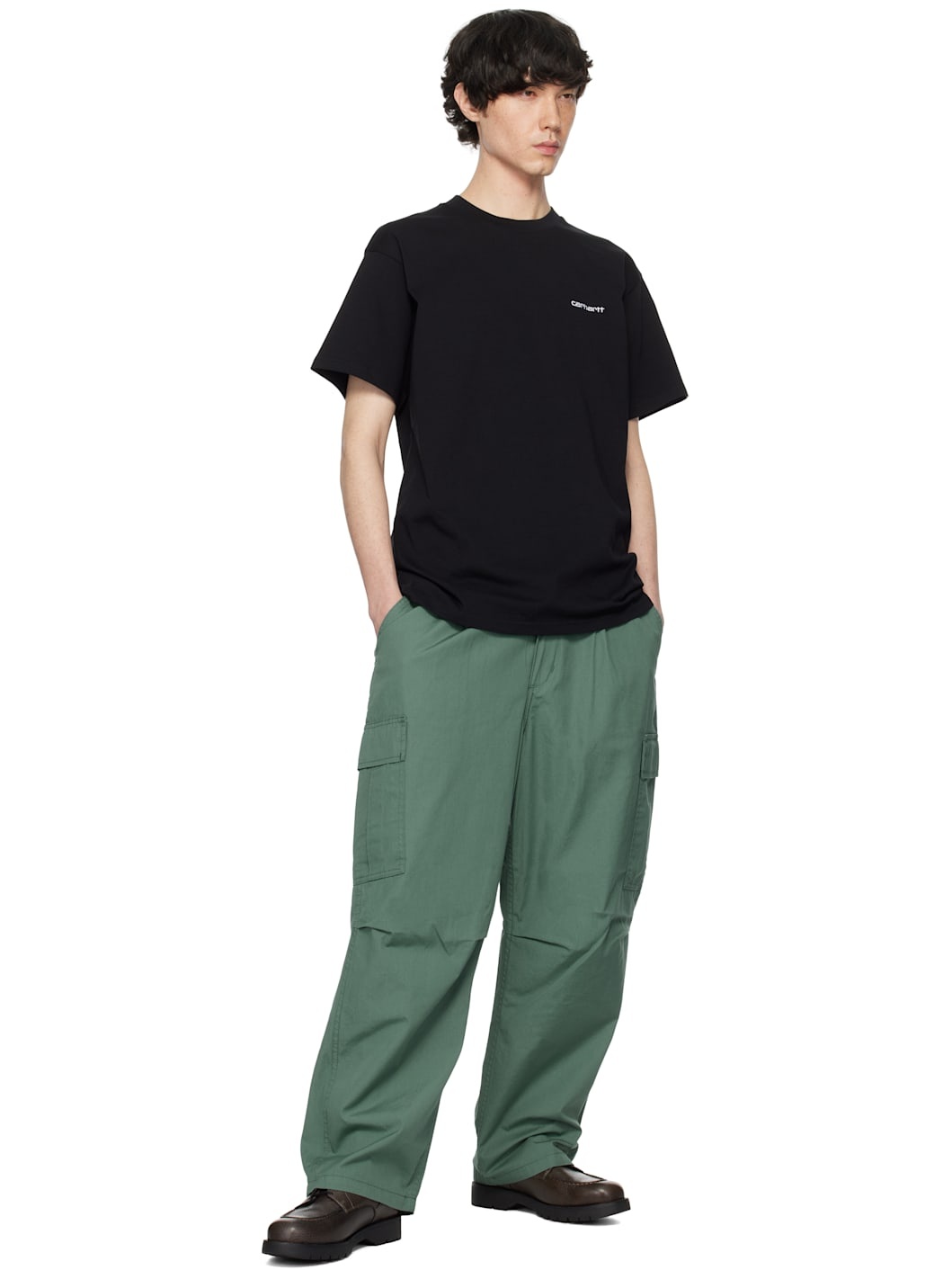 Green Cole Cargo Pants - 4