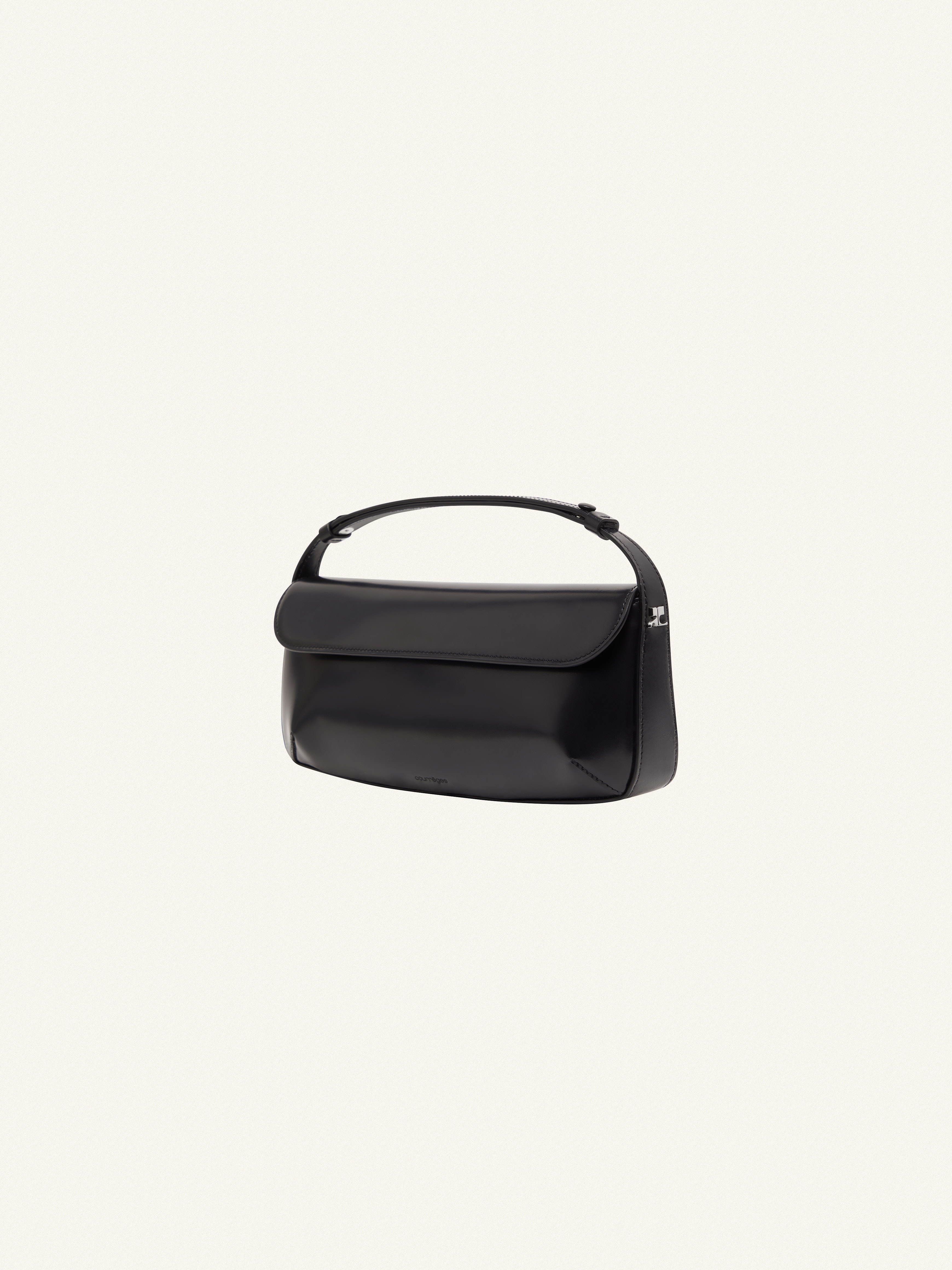 SLEEK LEATHER BAGUETTE BAG - 3