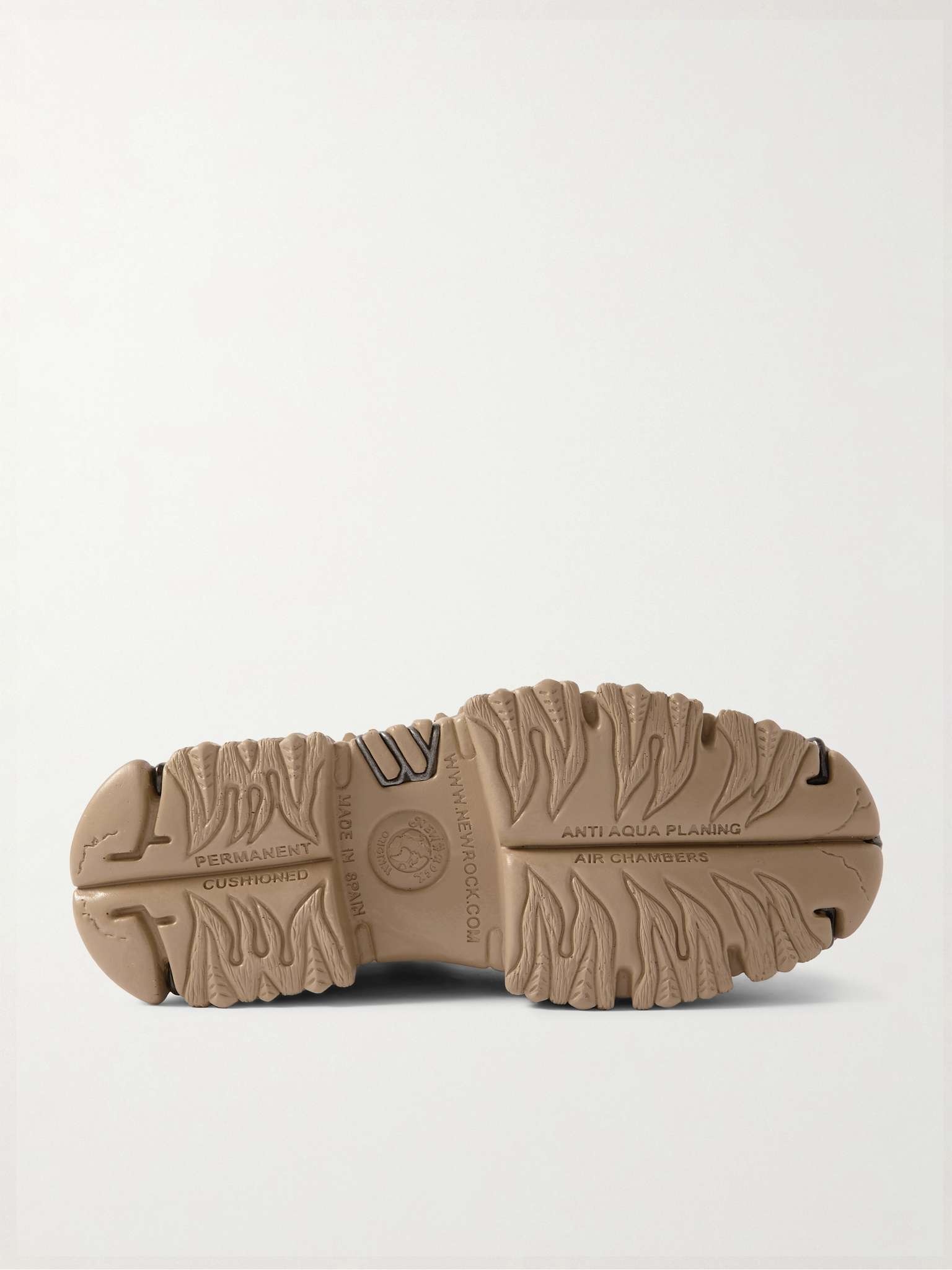 + New Rock Embellished Suede Platform Sneakers - 3