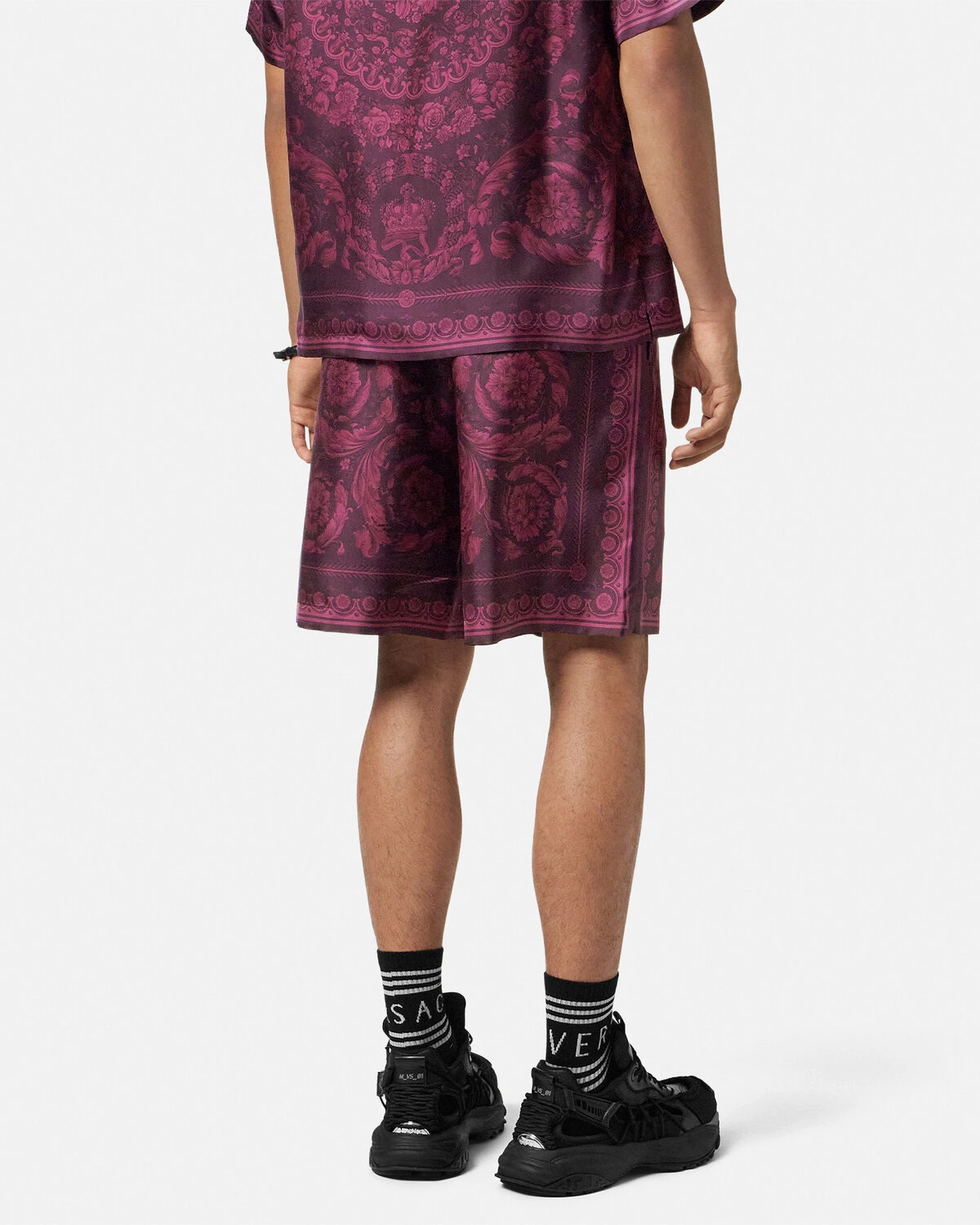 Barocco Silk Short - 5