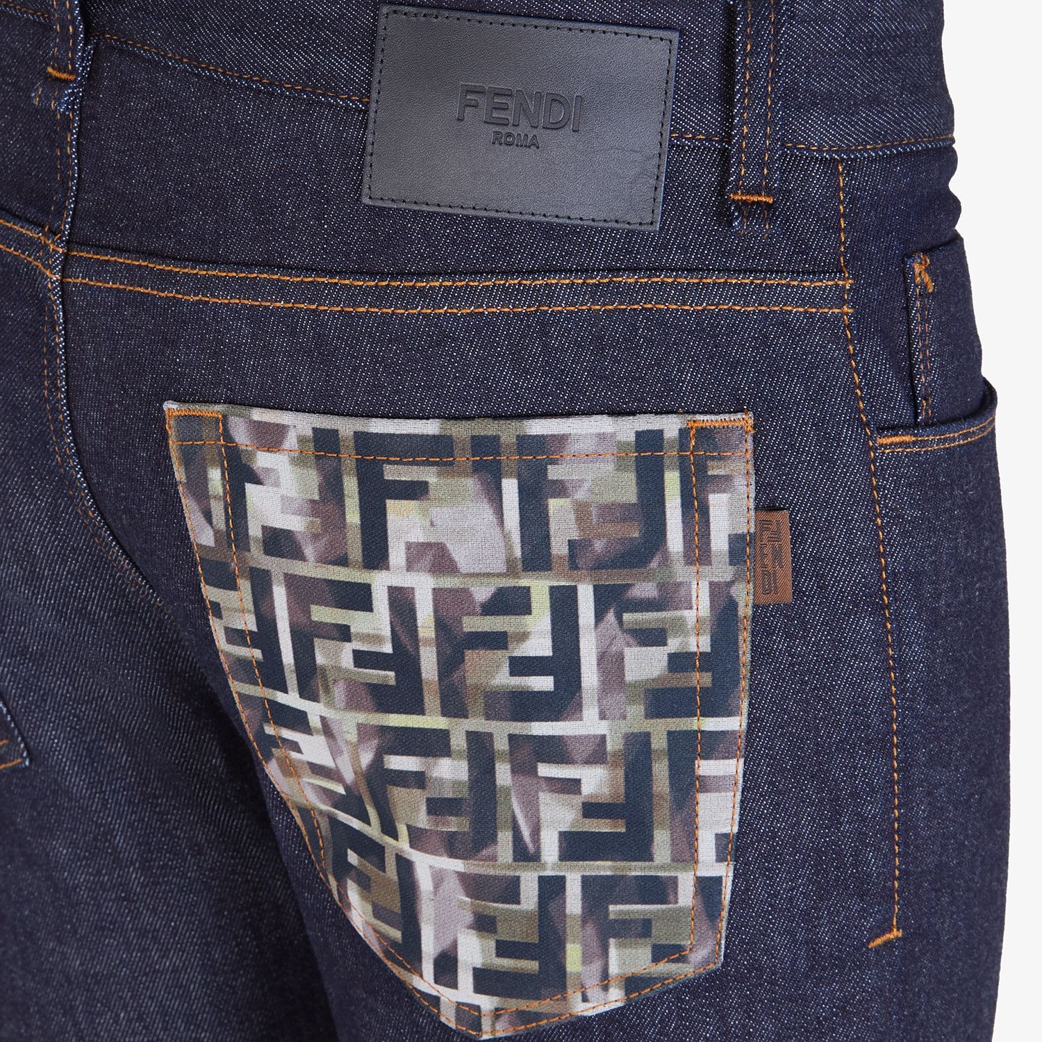 Blue denim jeans - 3