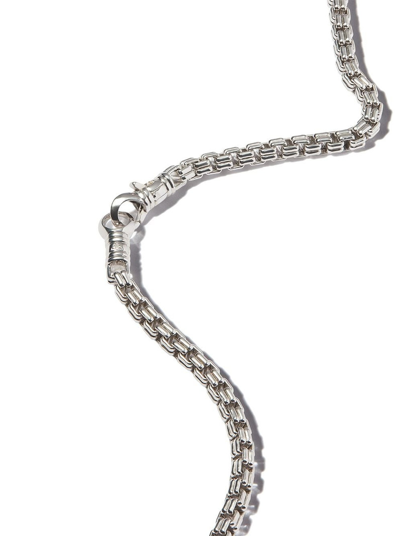 Venetian M double chain necklace 3