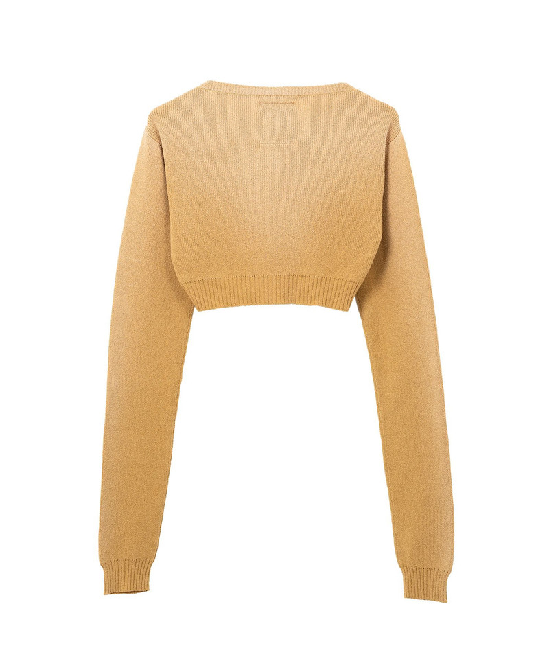 Sun Faded Like Cropped Knit Sweater 27